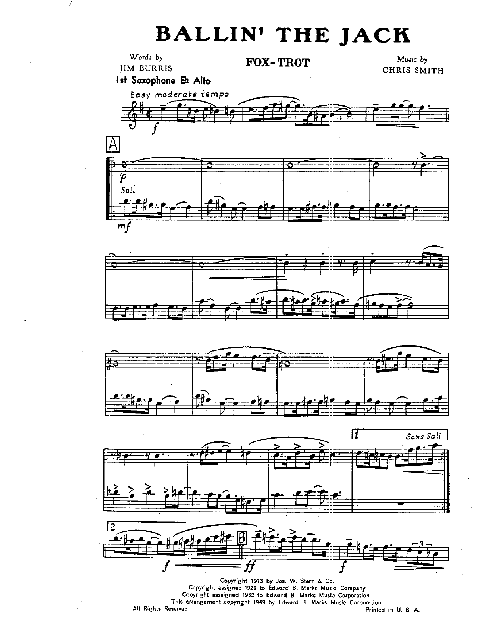 Ballin The Jack (C.Smith - Brenda Lee)