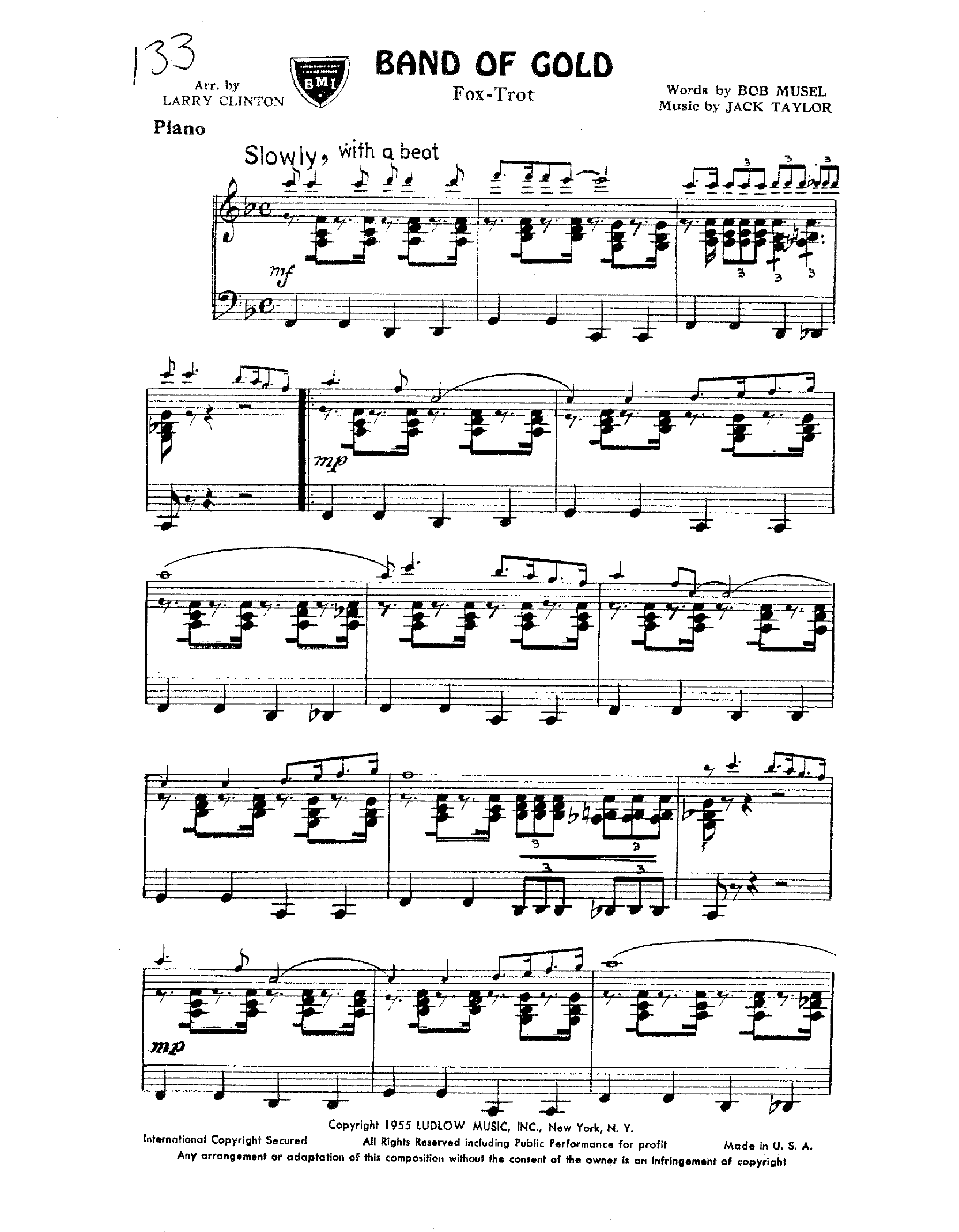 Band Of Gold (LClinton)