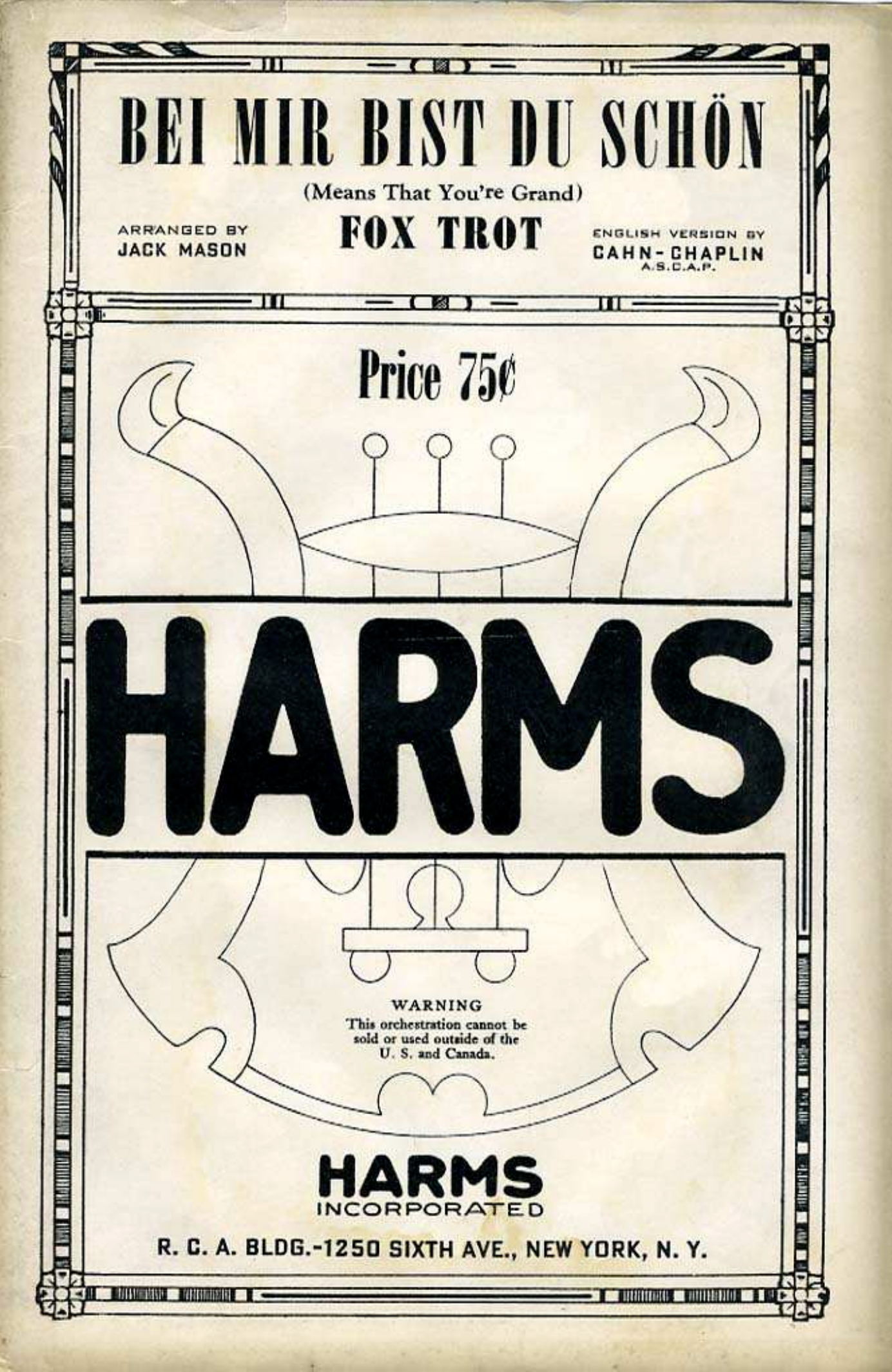 Bei Mir Bist Du Schon (J.Mason)