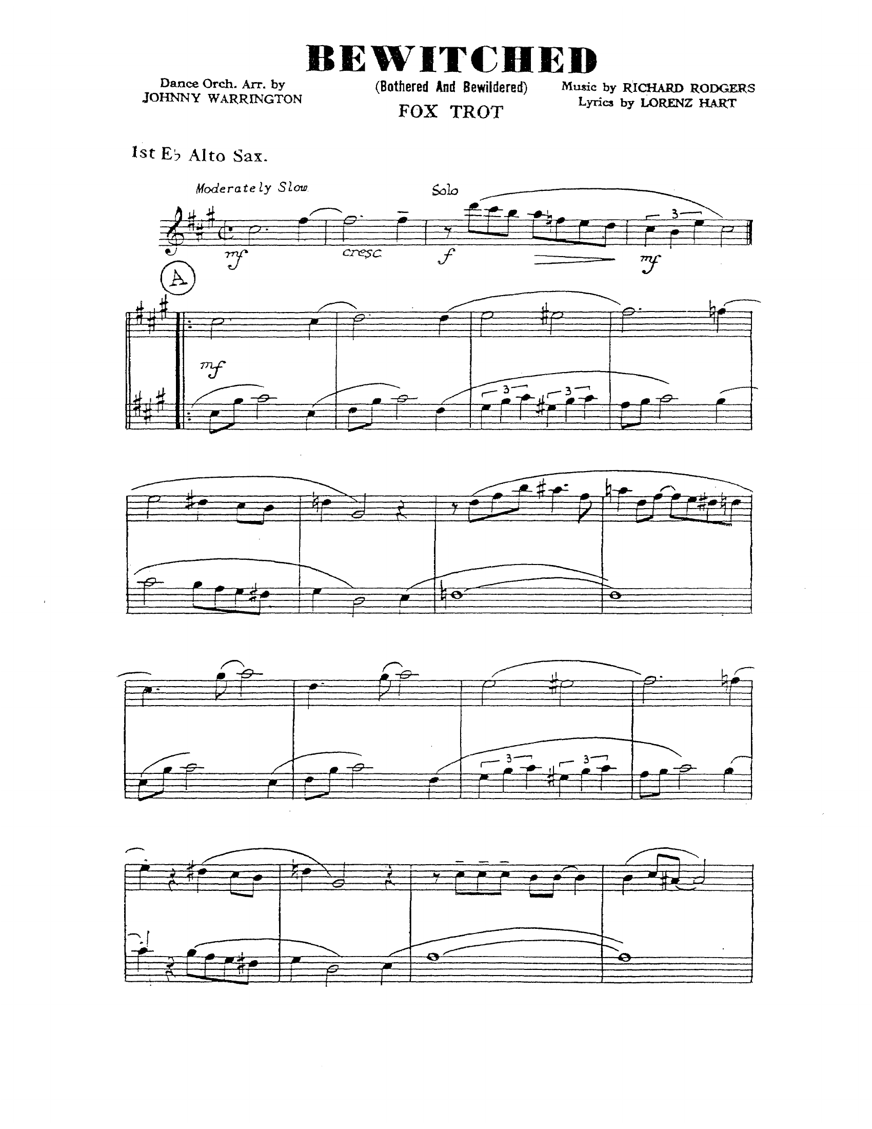 Bewitched (J.Warrington)