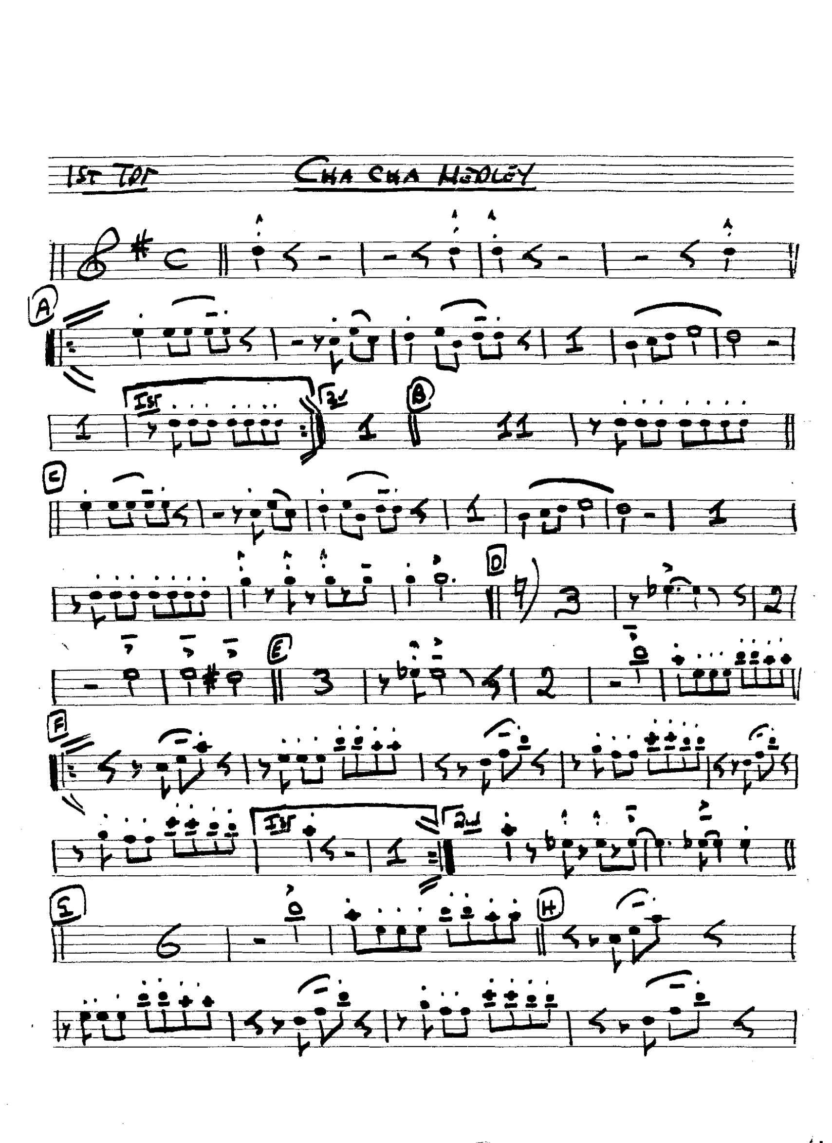 Cha Cha Medley (B.Kaempfert)