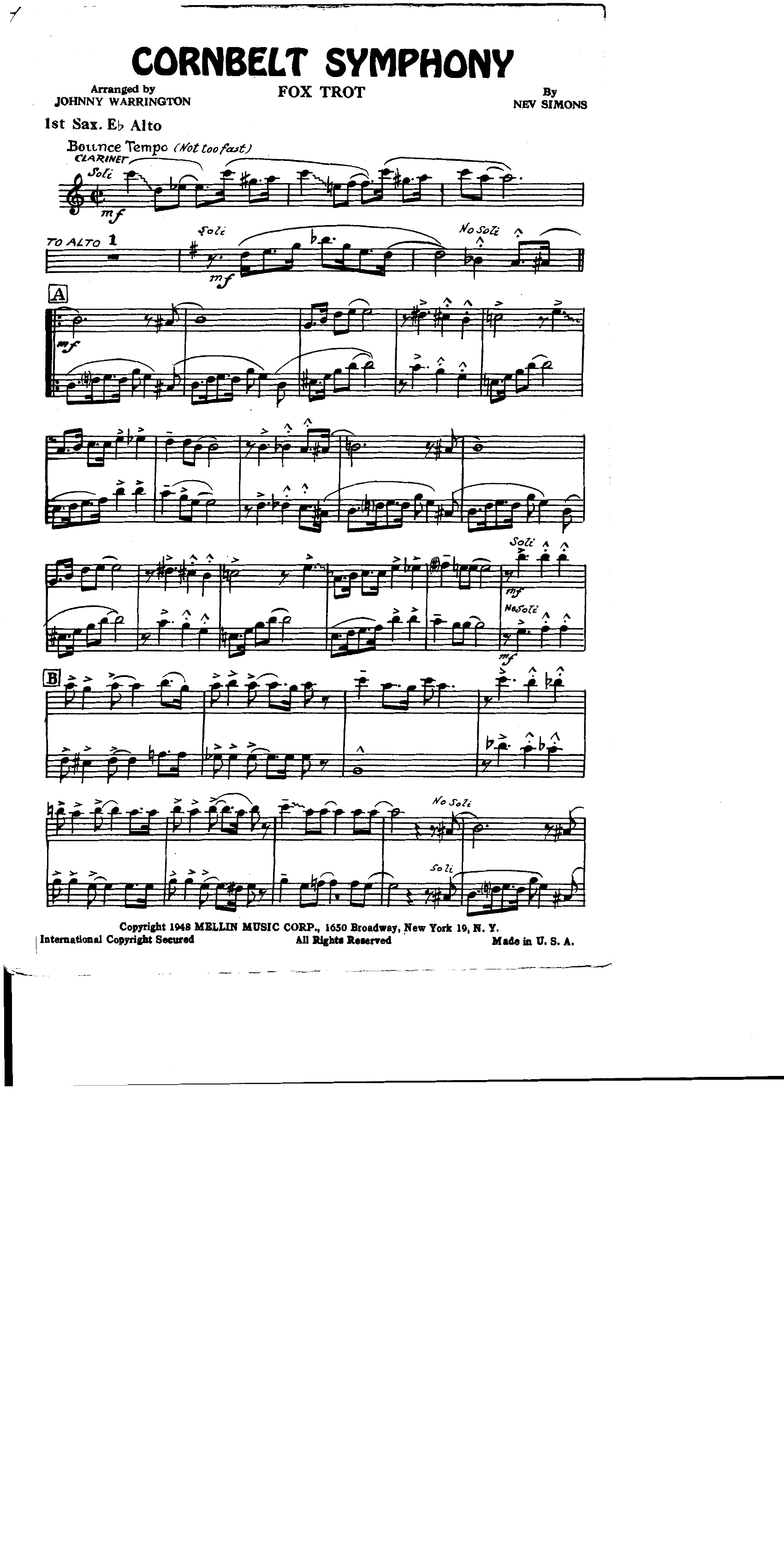 Cornbelt Simphony (J.Warrington)