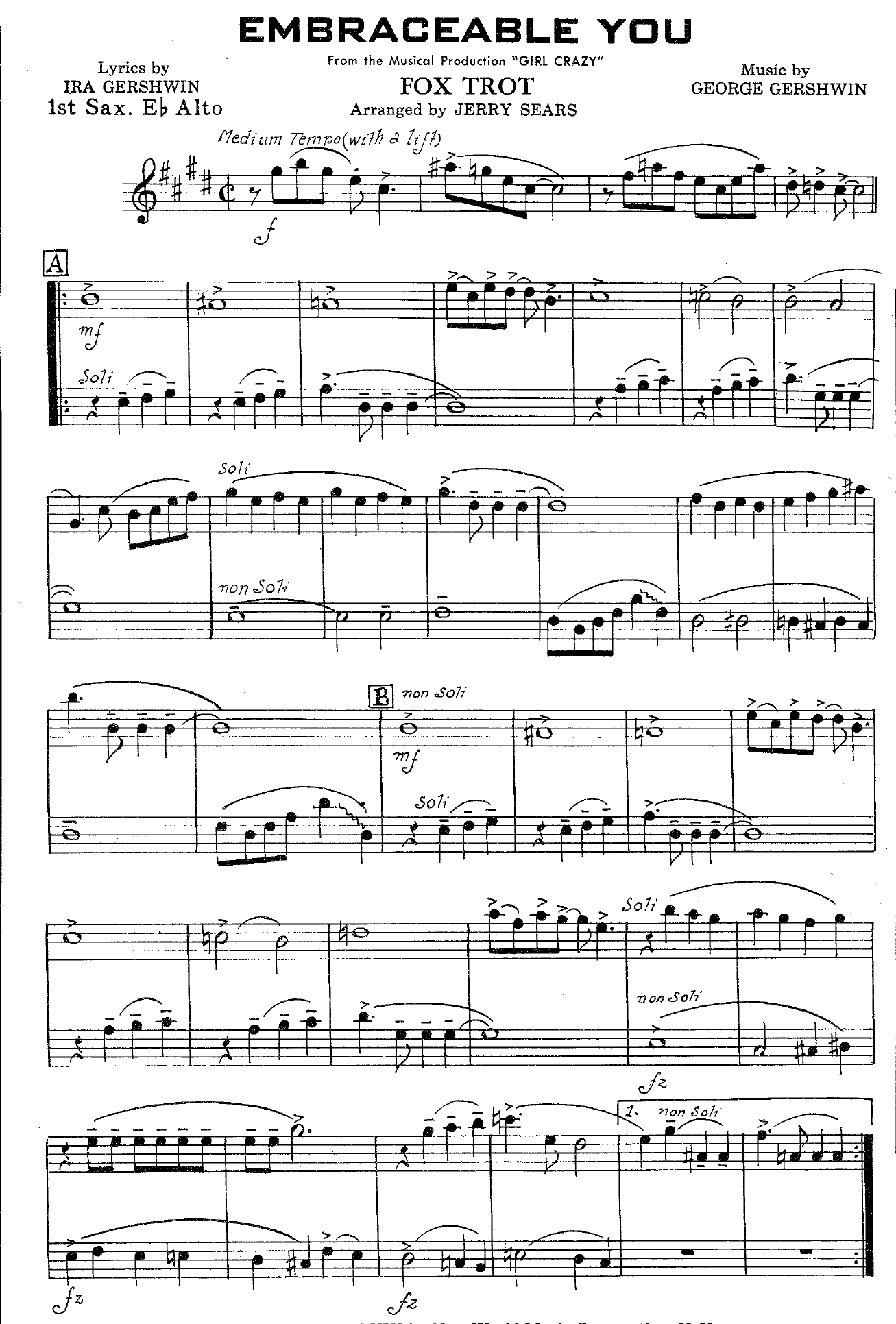 Embraceable You (J.Sears)