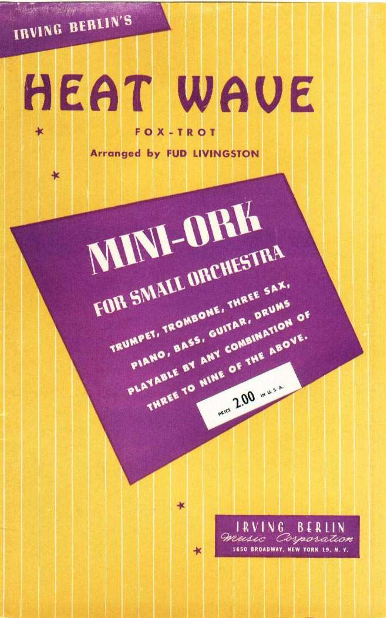 Heat Wave (F.Livingston)