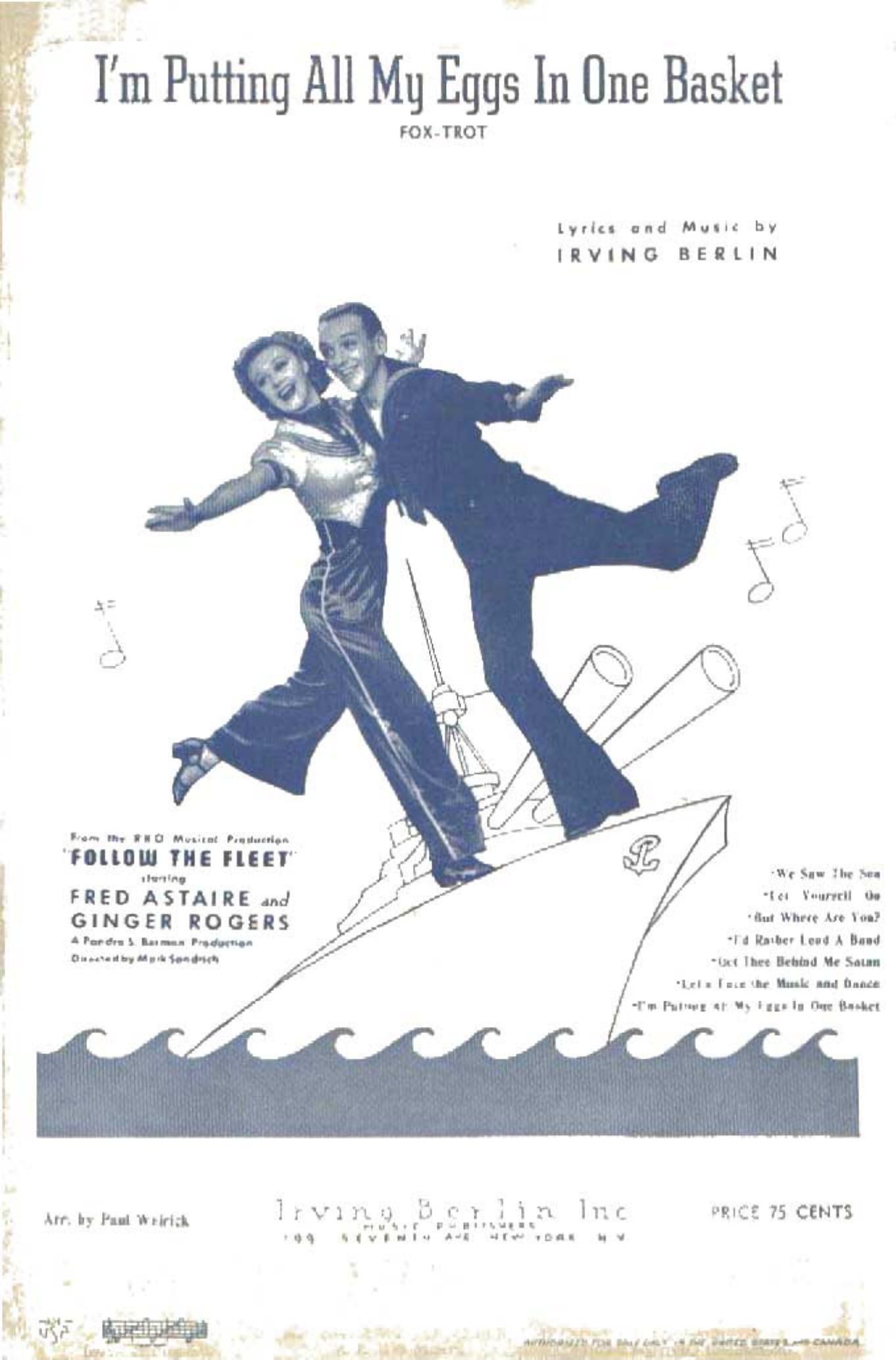 I'm Putting All My Eggs In One Basket (P.Weirick)