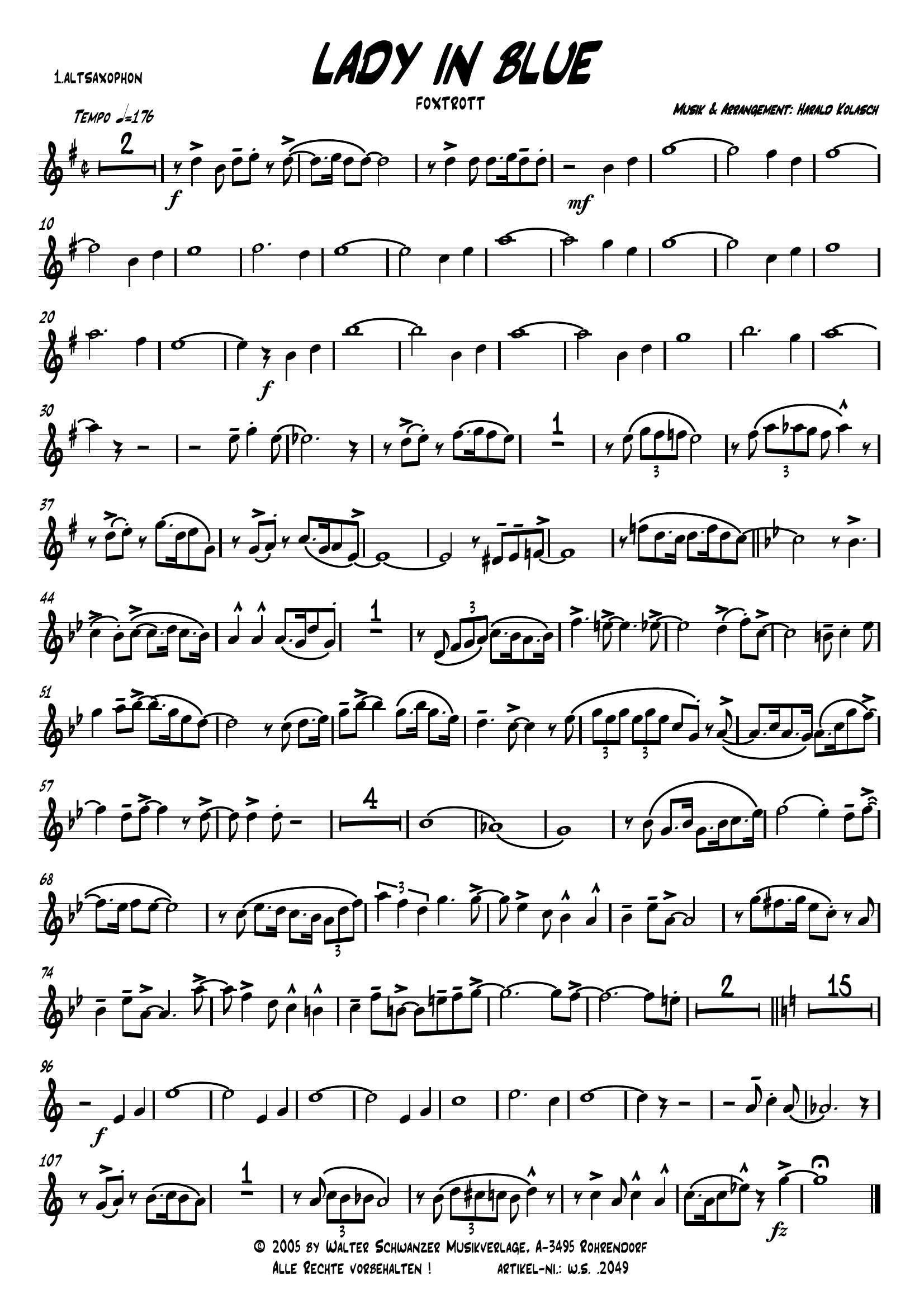 Lady In Blue (H.Kolasch)