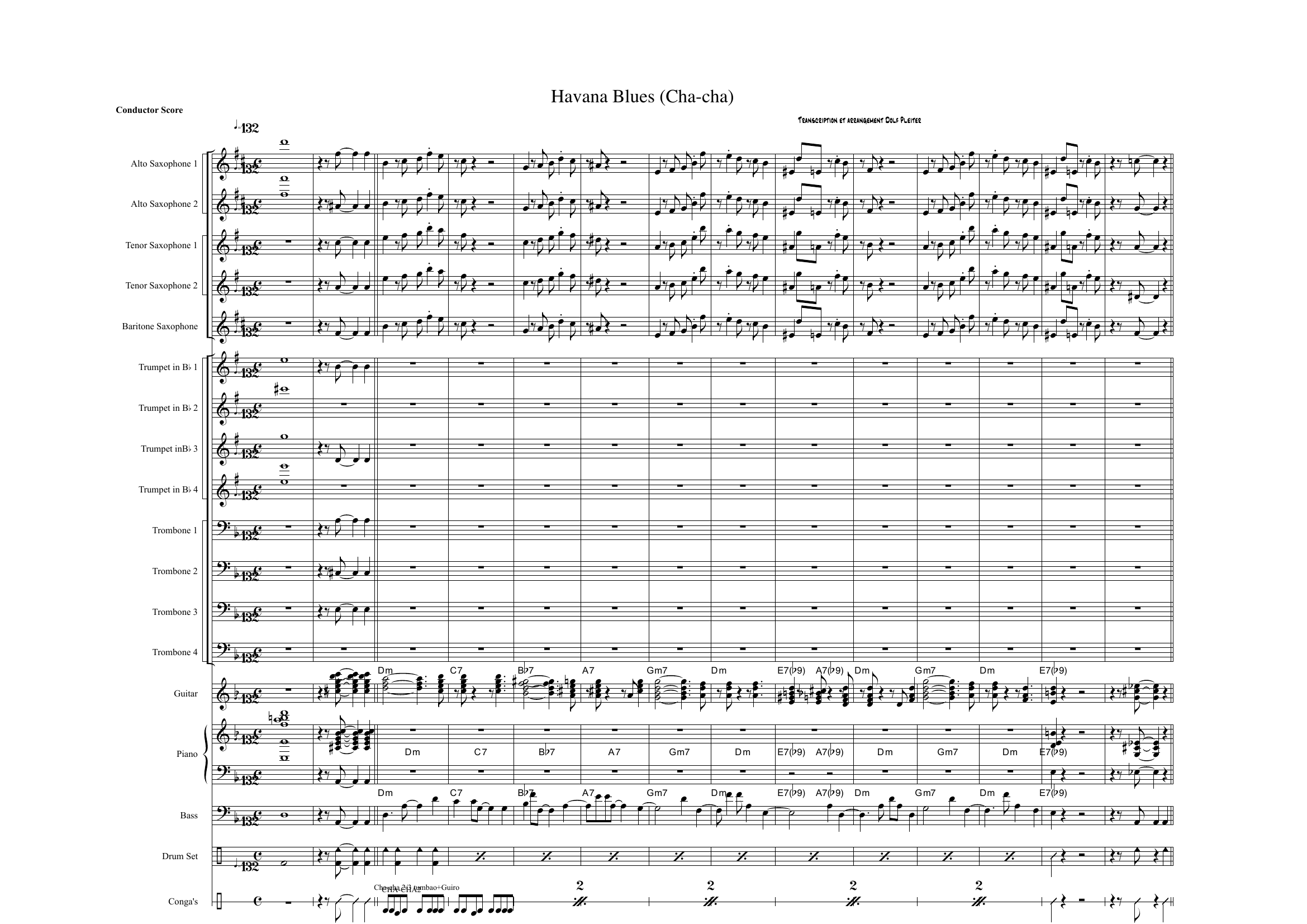 Havana Blues (Cha Cha) (D.Pleiter)