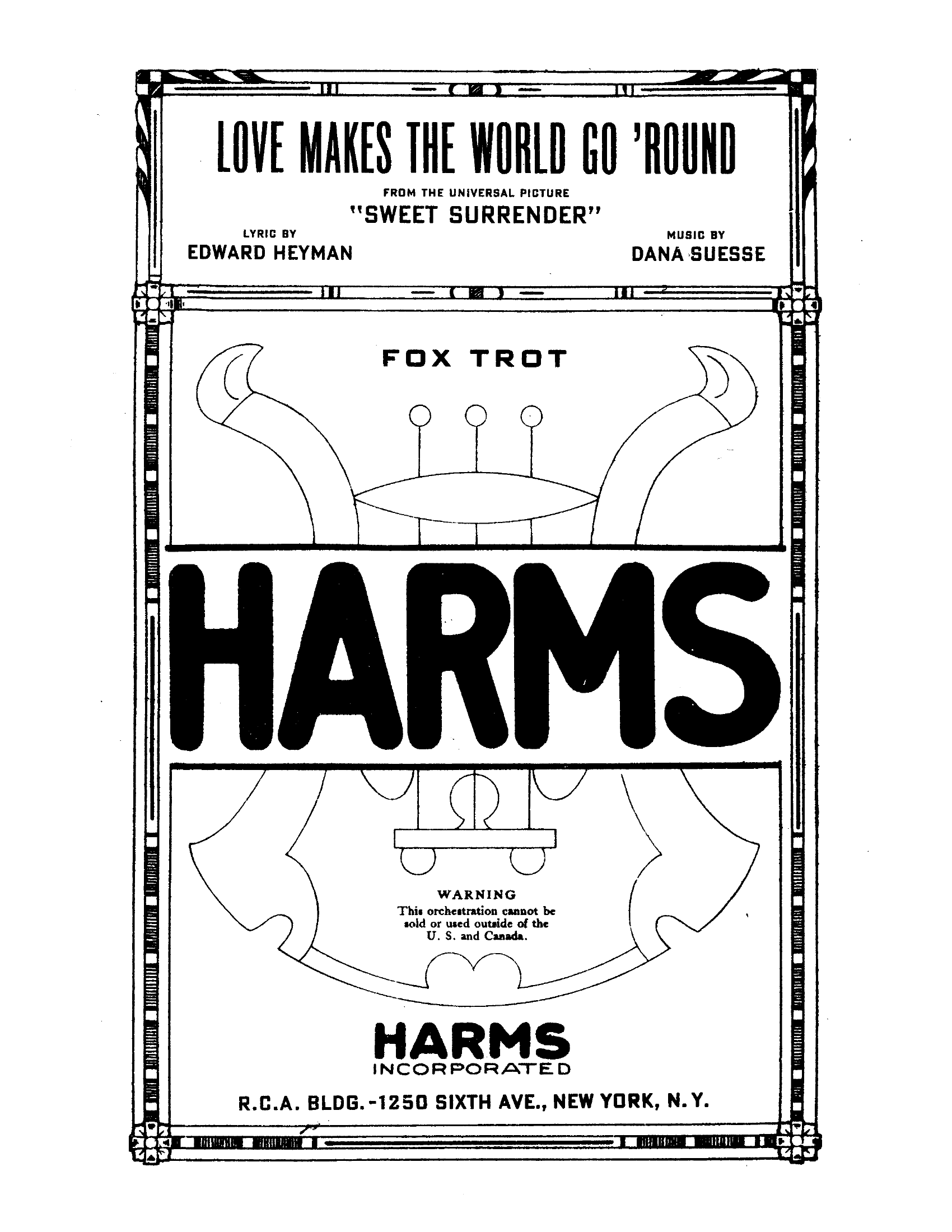 Love Makes The World Go 'Round (Art McKay) - Foxtrot