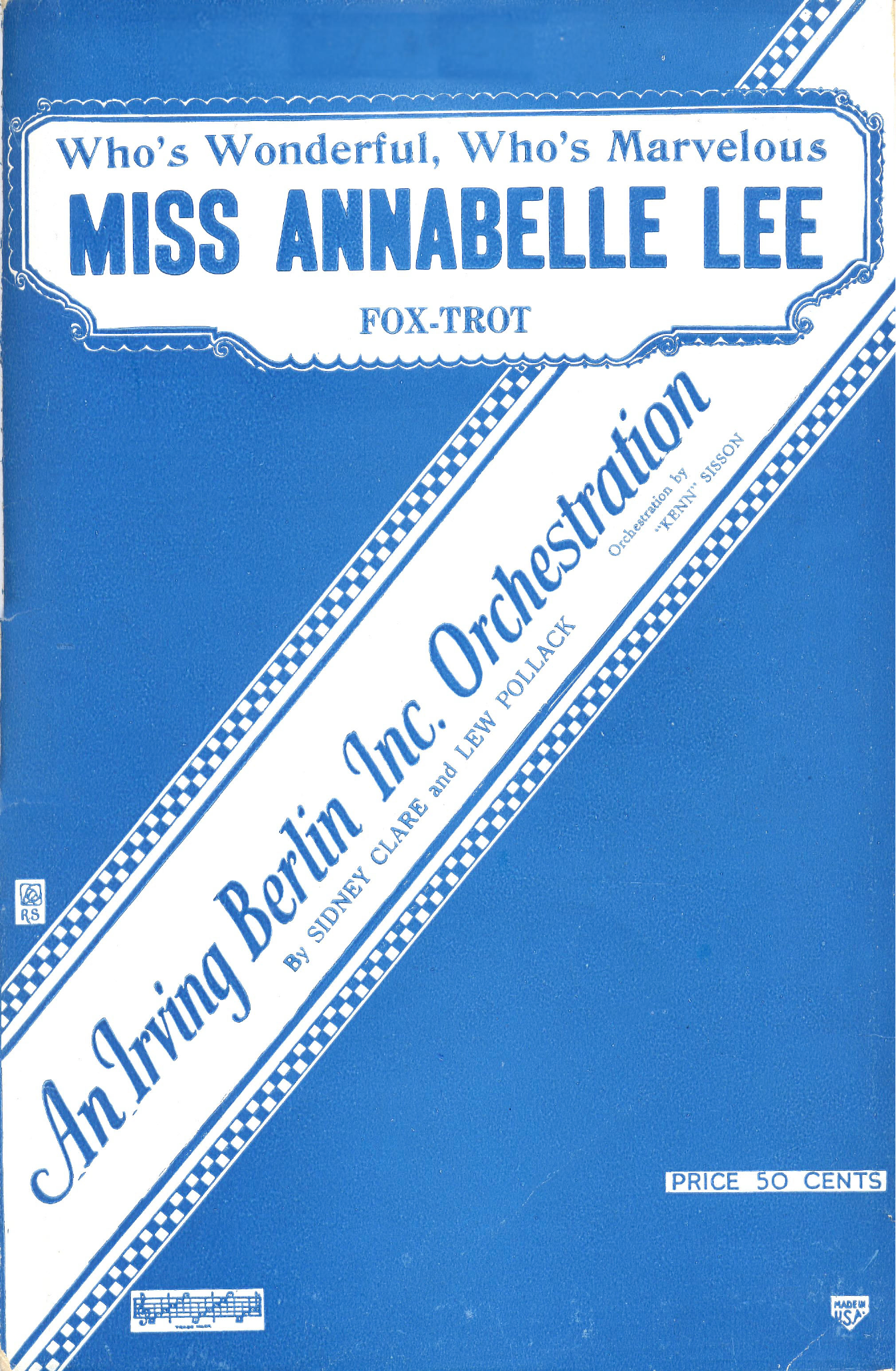 Miss Annabelle Lee (Clare-Pollack)