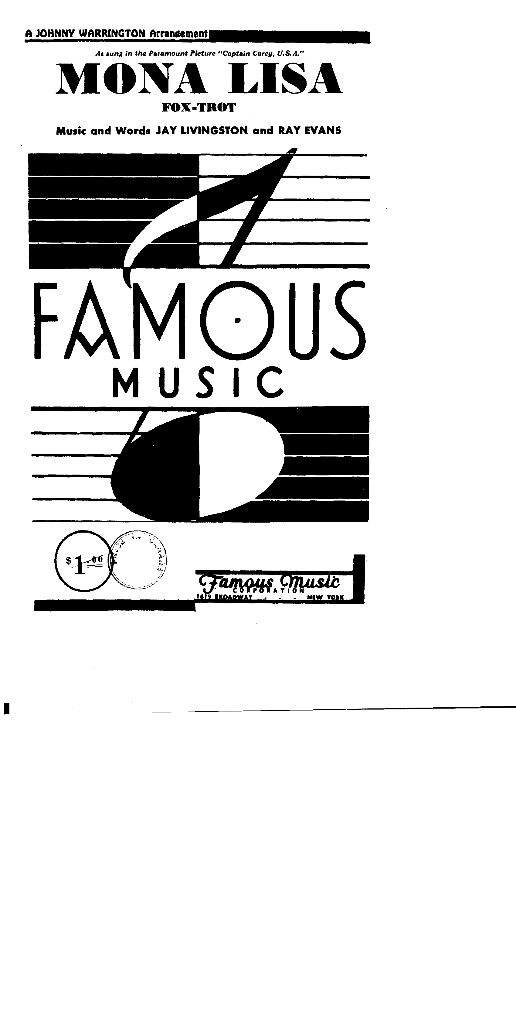 Mona Lisa (J.Warrington)