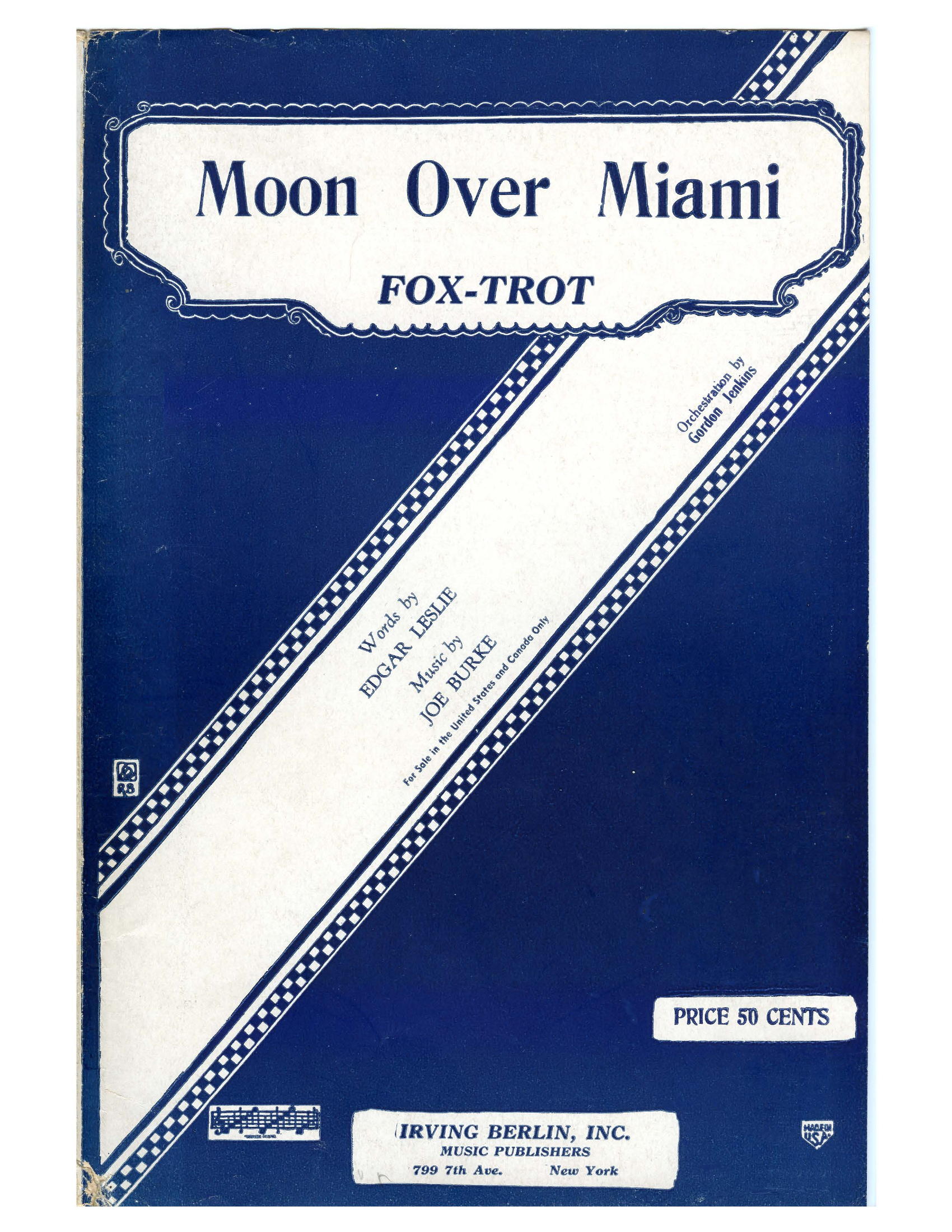 Moon Over Miami (G.Jenkins) - Violins - Foxtrot