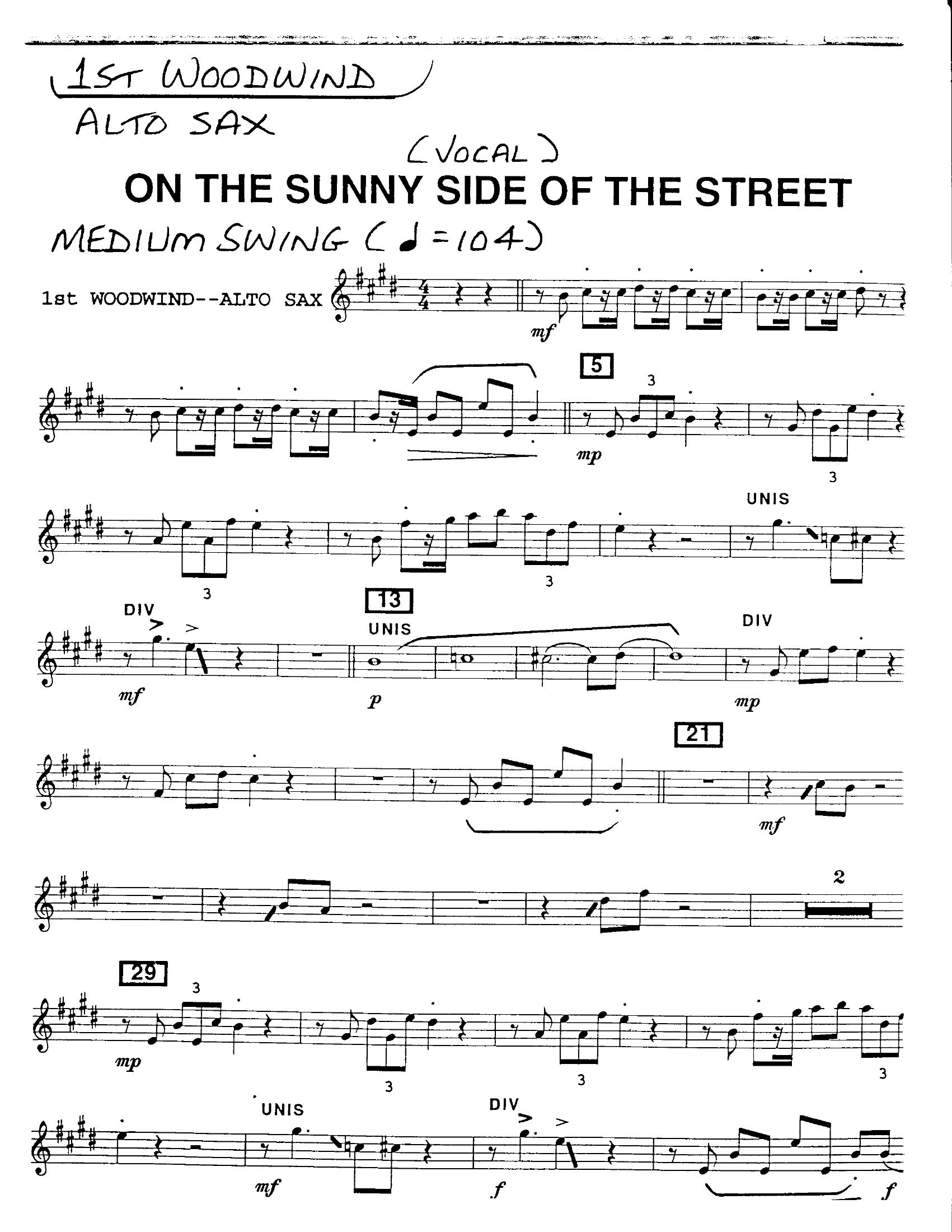 On The Sunny Side Of The Street - Ella Fitzgerald - Count Basie - Fox-Trot