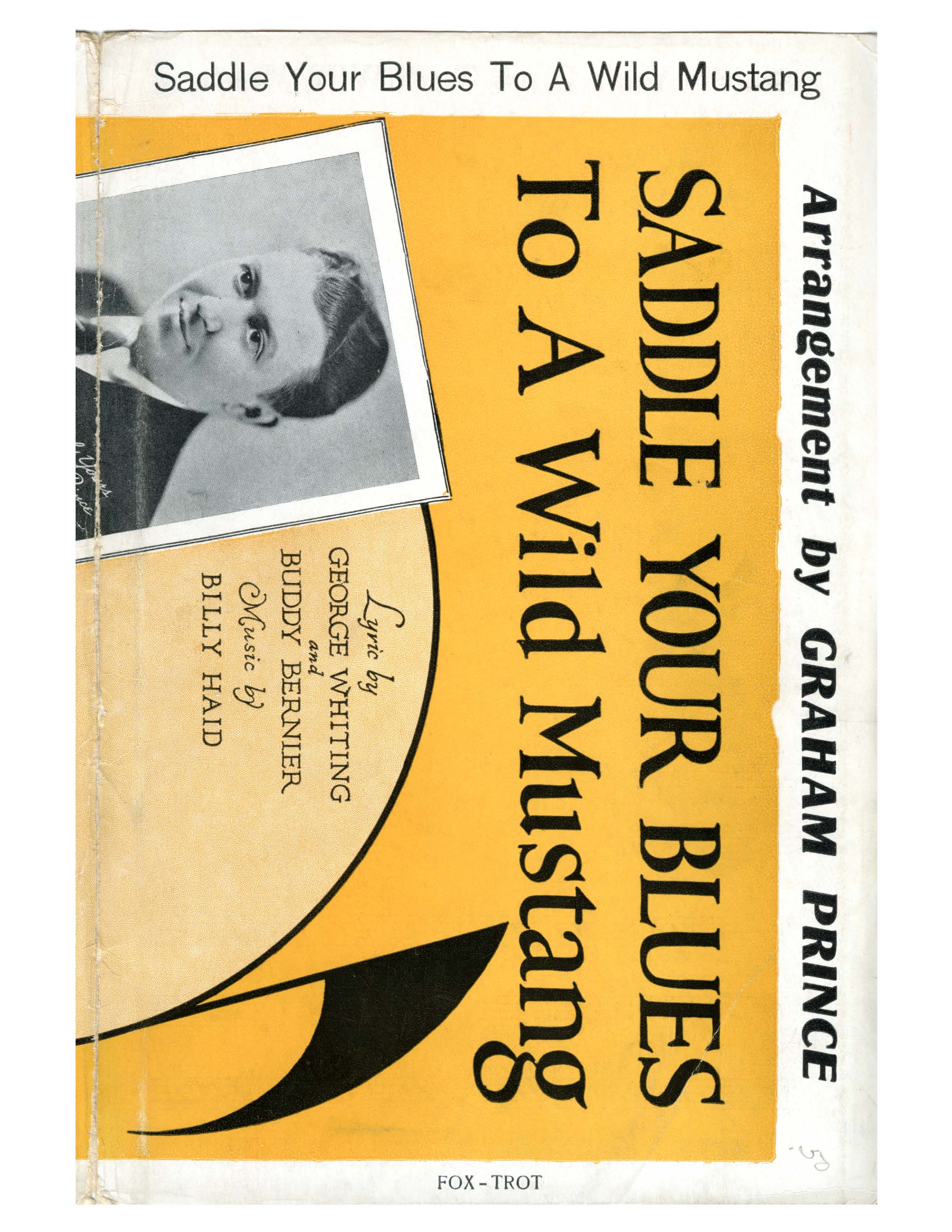 Saddle Your Blues To A Wild Mustang (G.Prince) - Violins - Foxtrot