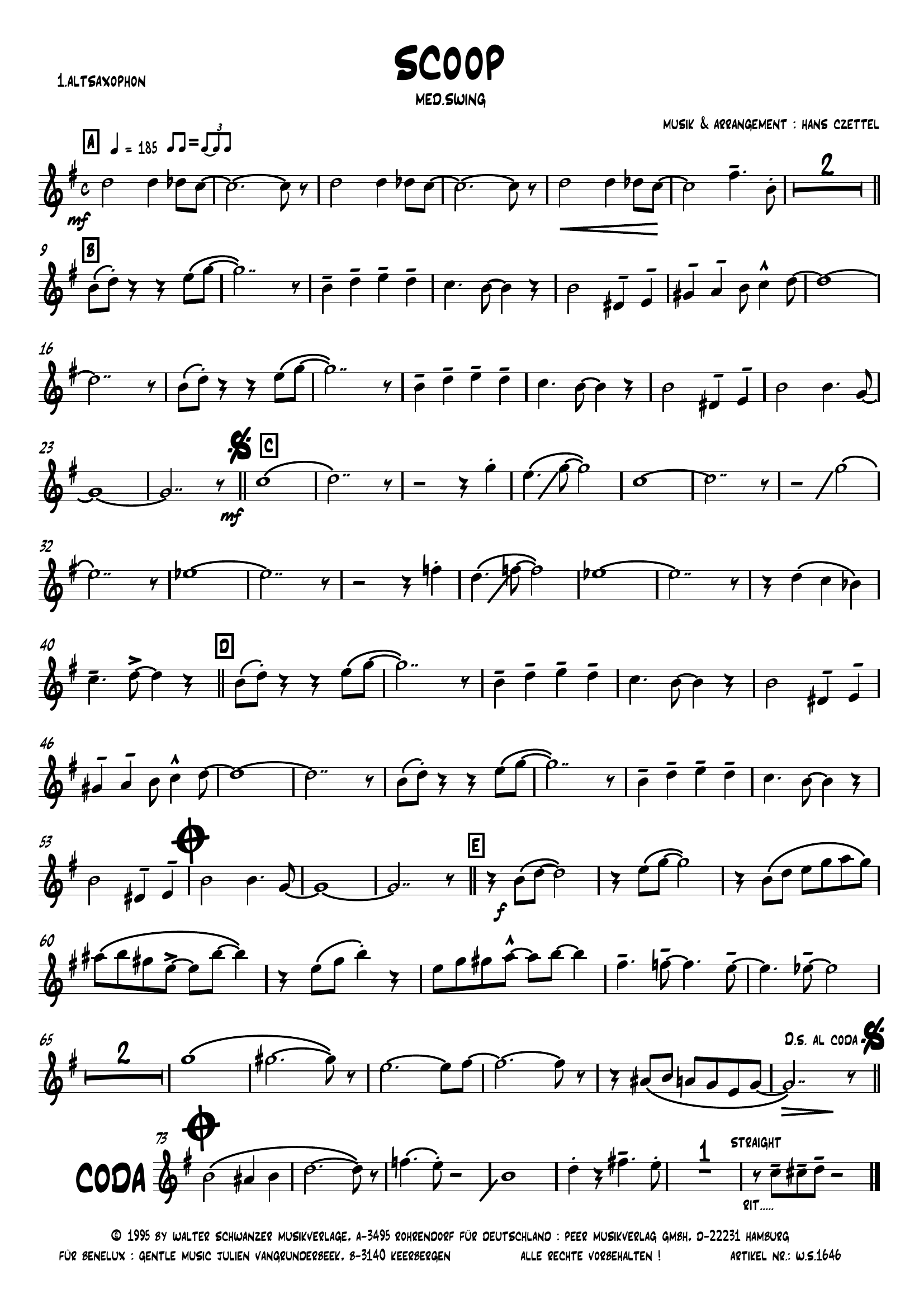 Scoop (H.Czettel) - Foxtrot