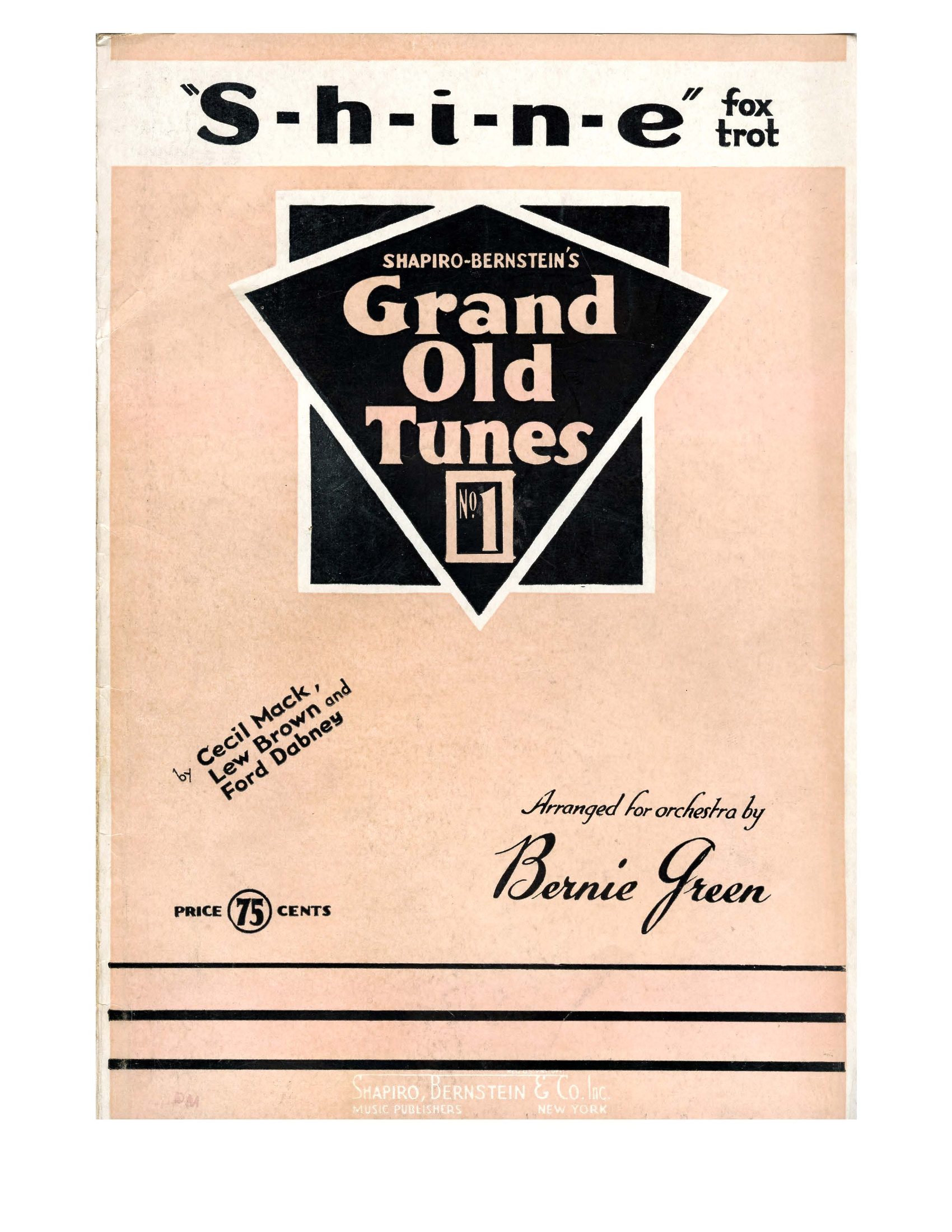 S-H-I-N-E (B.Green) - Violins - Foxtrot