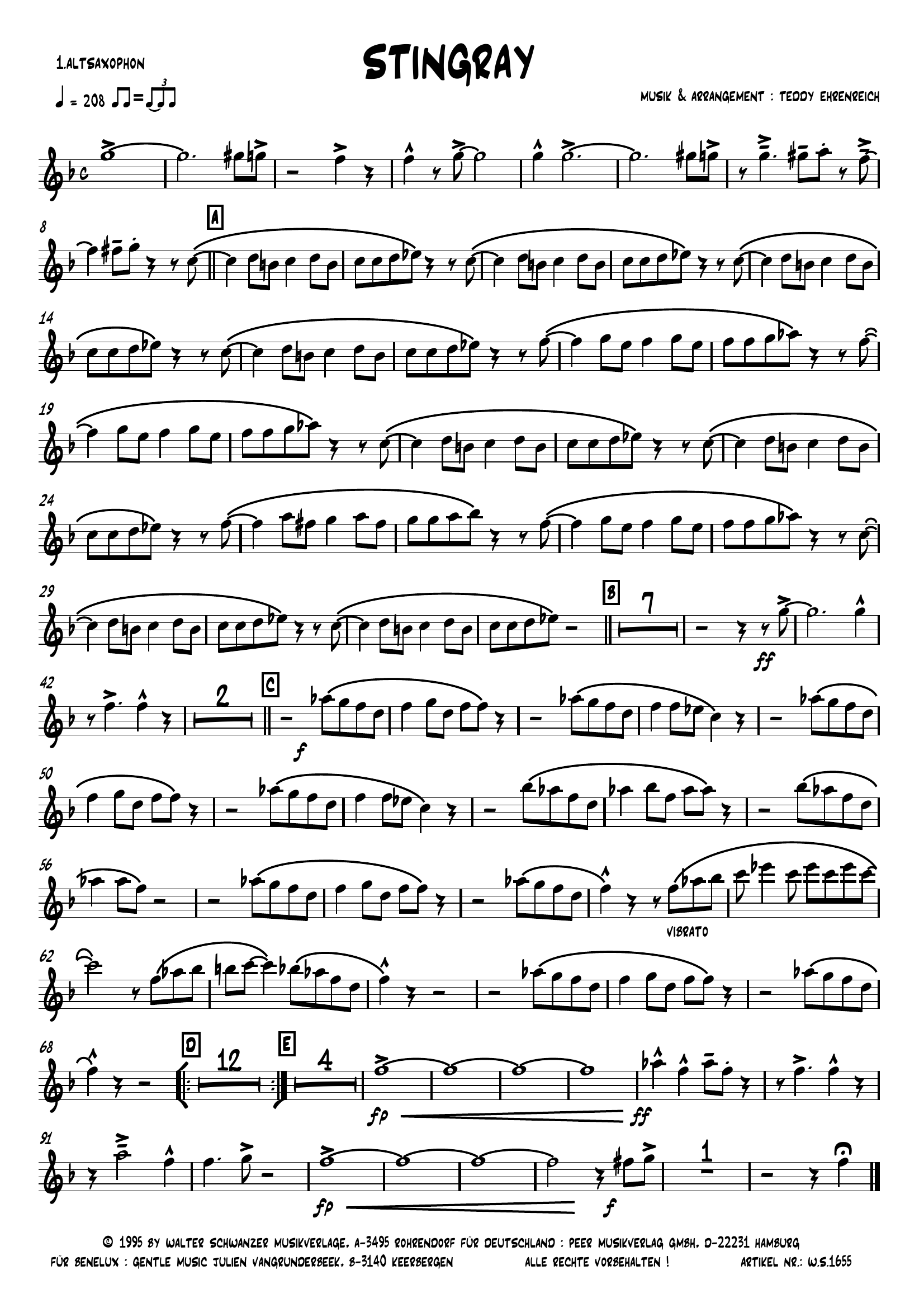 Stingray (T.Ehrenreich) - Foxtrot