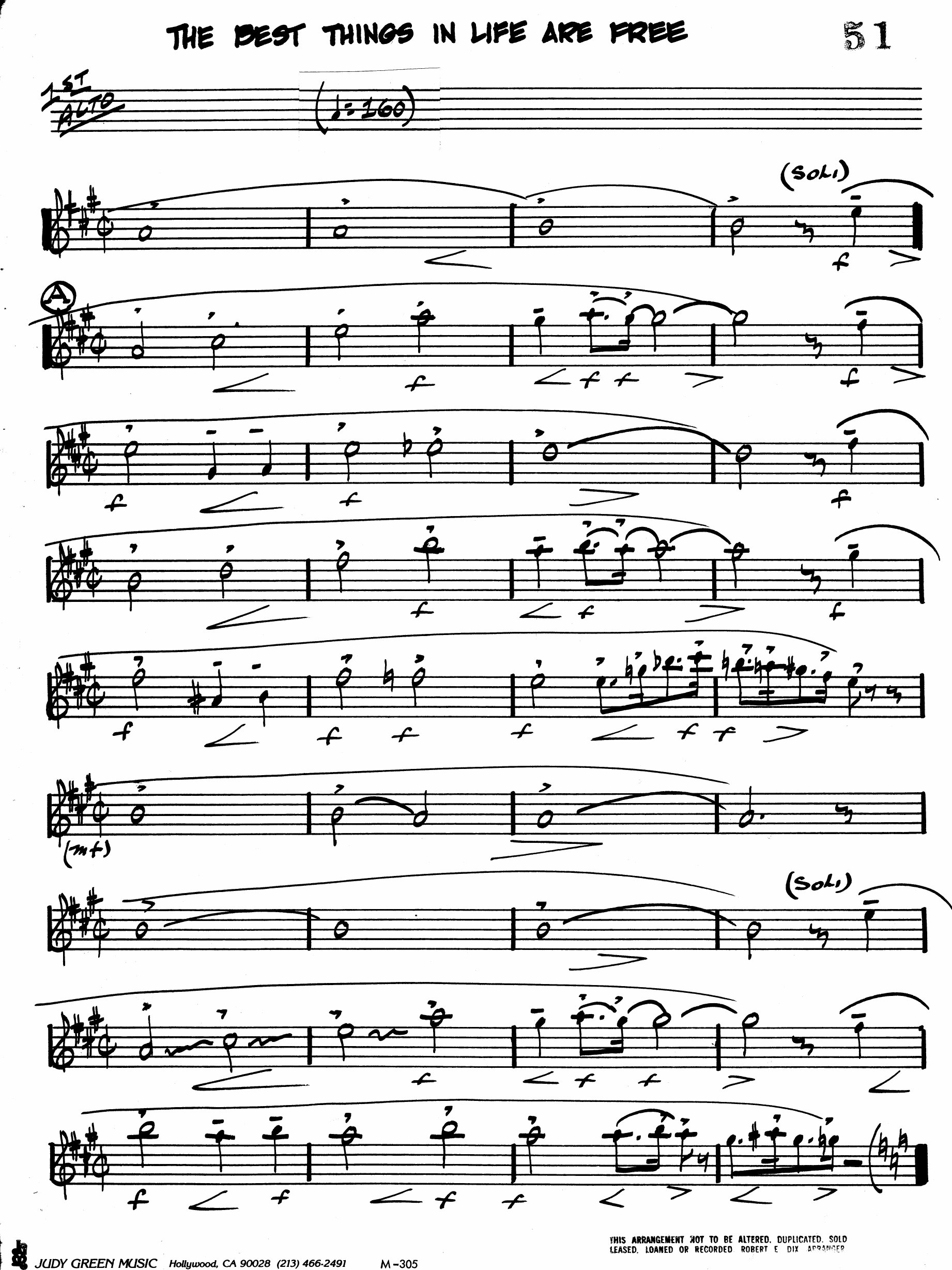 The Best Things In Life Are Free (Unknown)