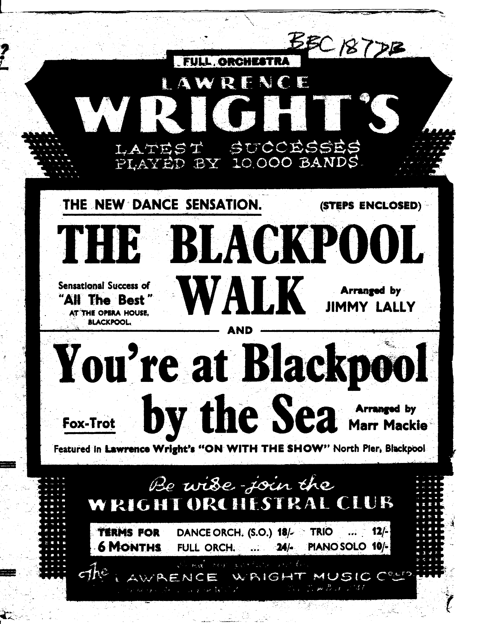 The Blackpool Walk (J.Lally)