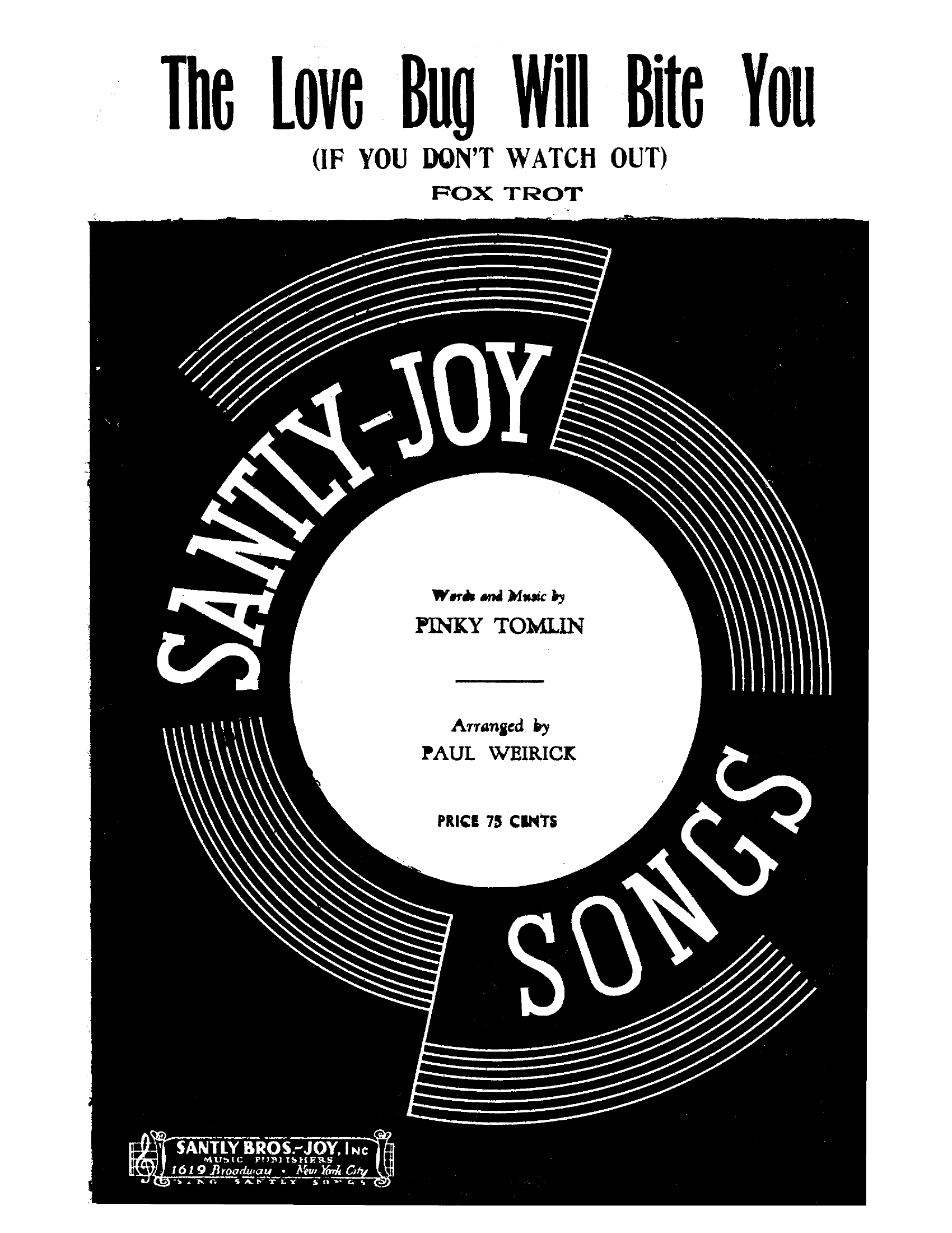 The Love Bug Will Bite You (P.Weirick) Foxtort