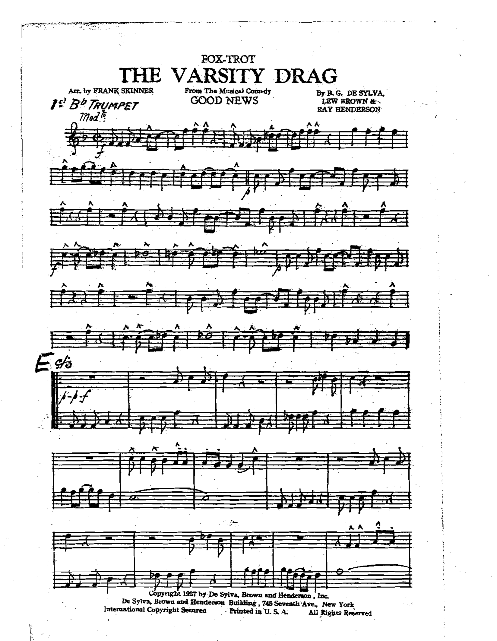 The Varsity Drag (L.Brown)