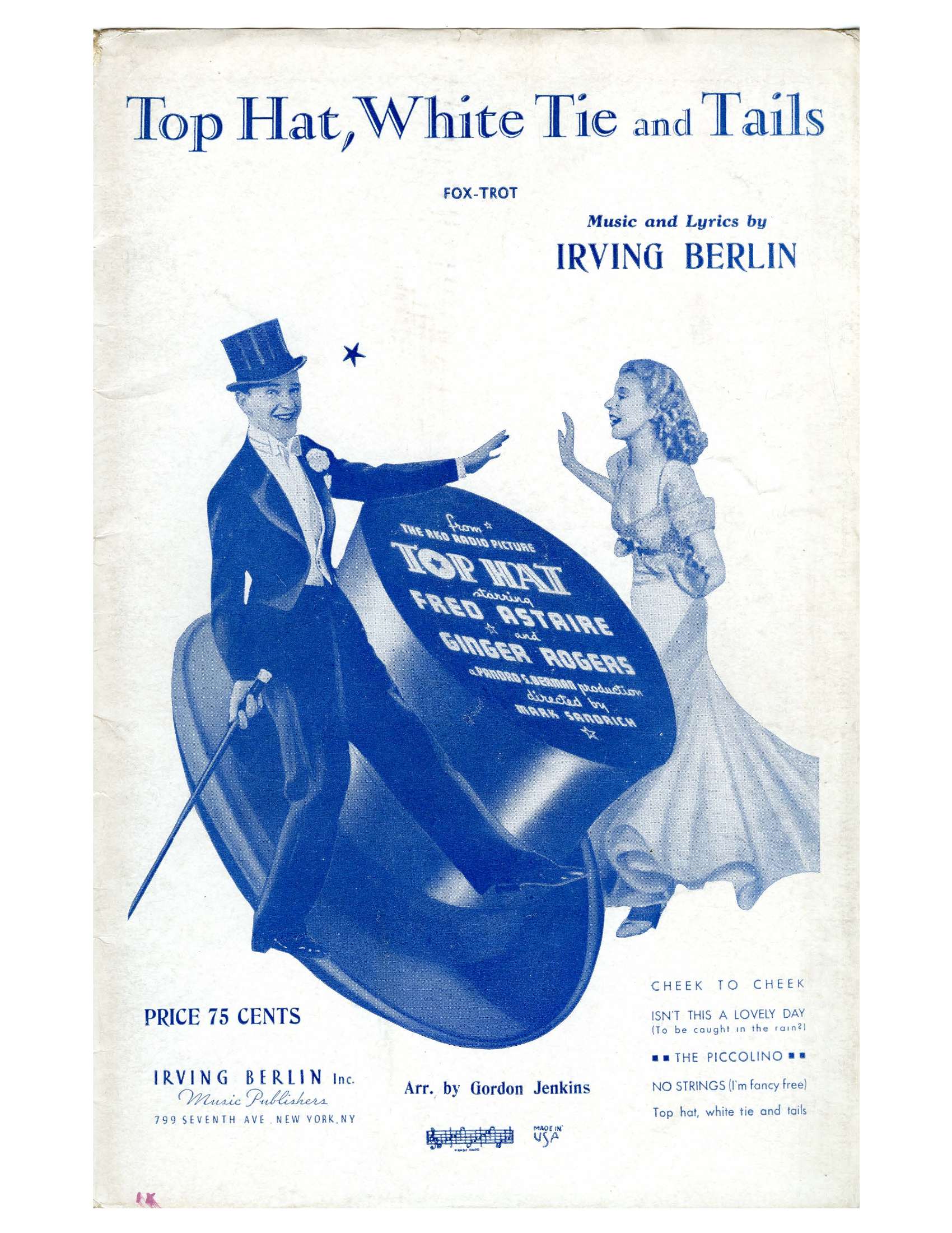 Top Hat, White Tie And Tails (G.Jenkins) - Violins - Foxtrot