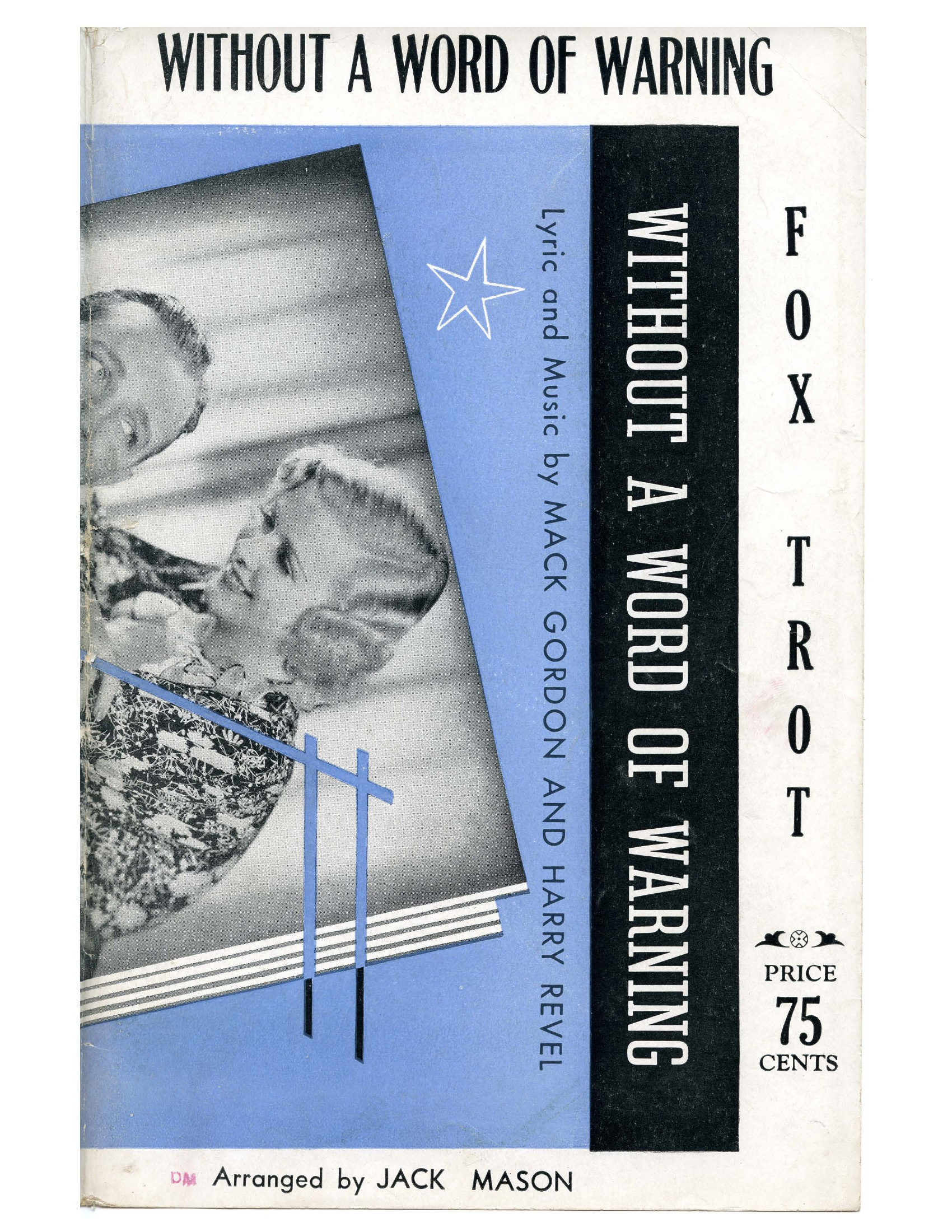 Without A Word Of Warning (J.Mason) - Vocal Trio - Violins - Foxtrot