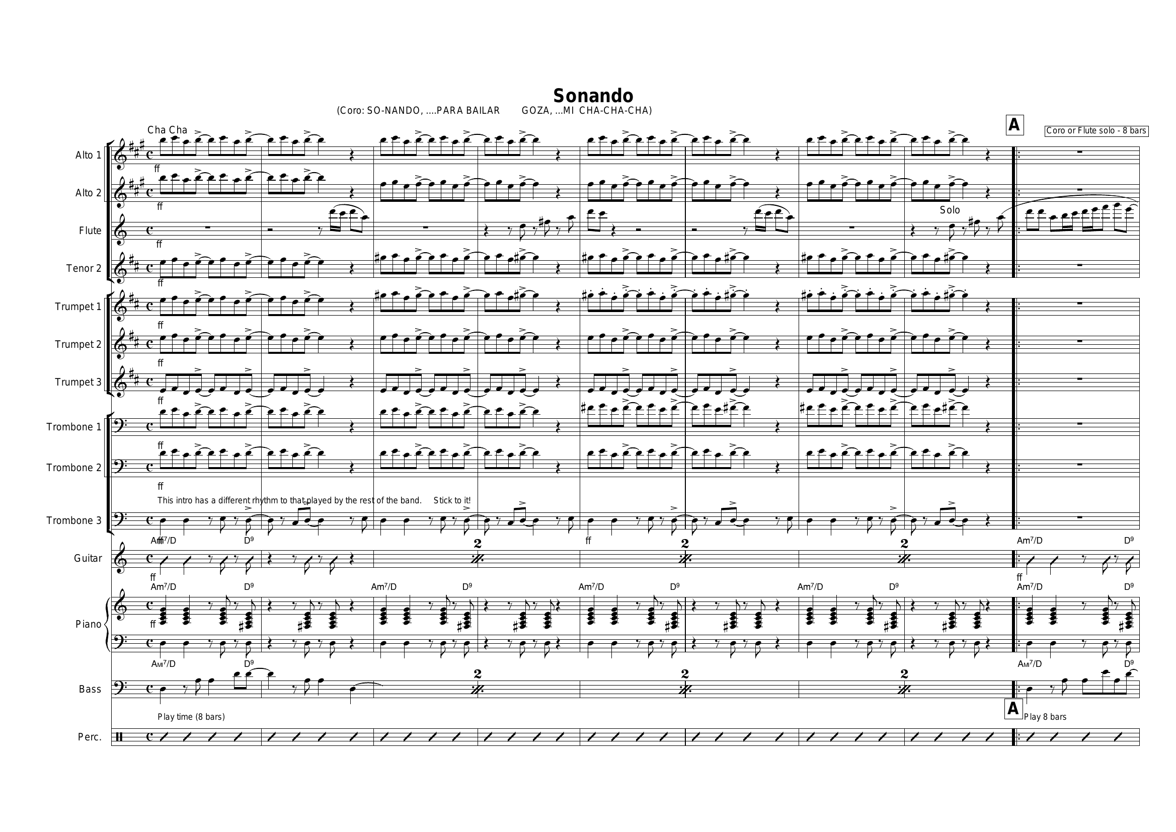 Sonando - Rooty - Cha Cha