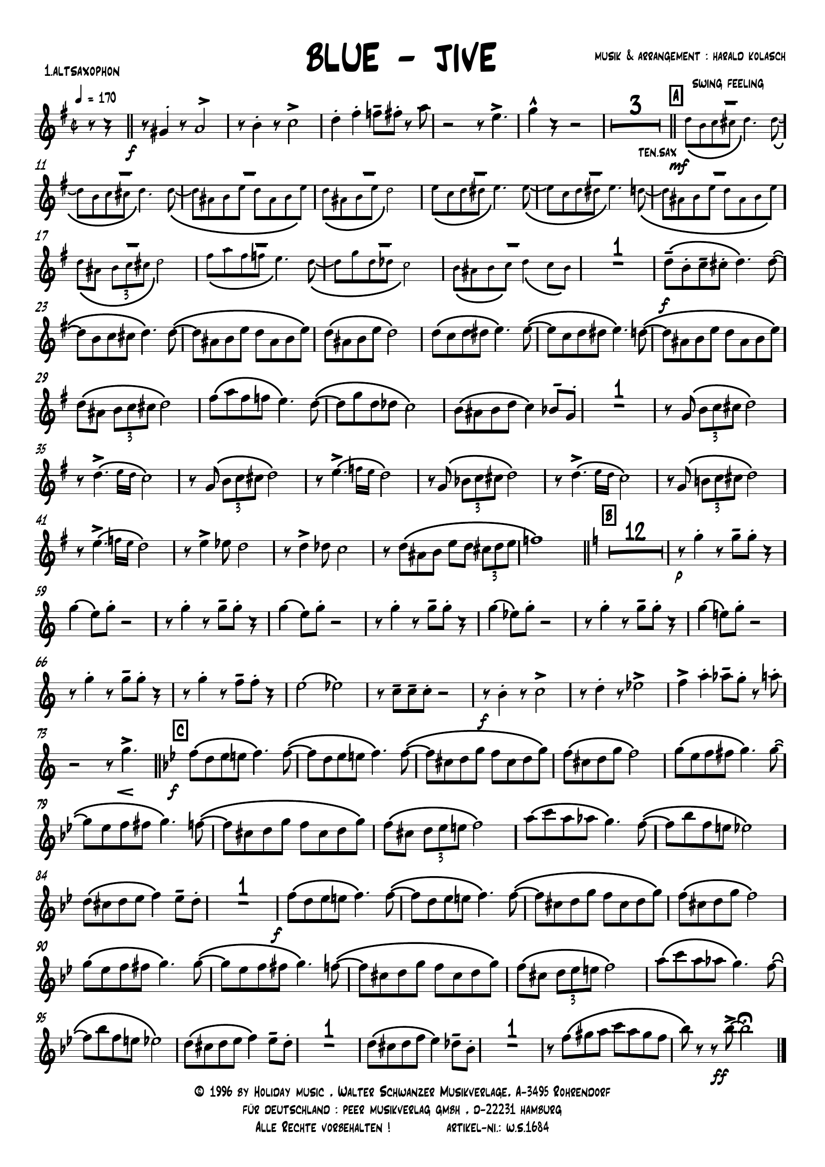 Blue Jive (H.Kolasch)