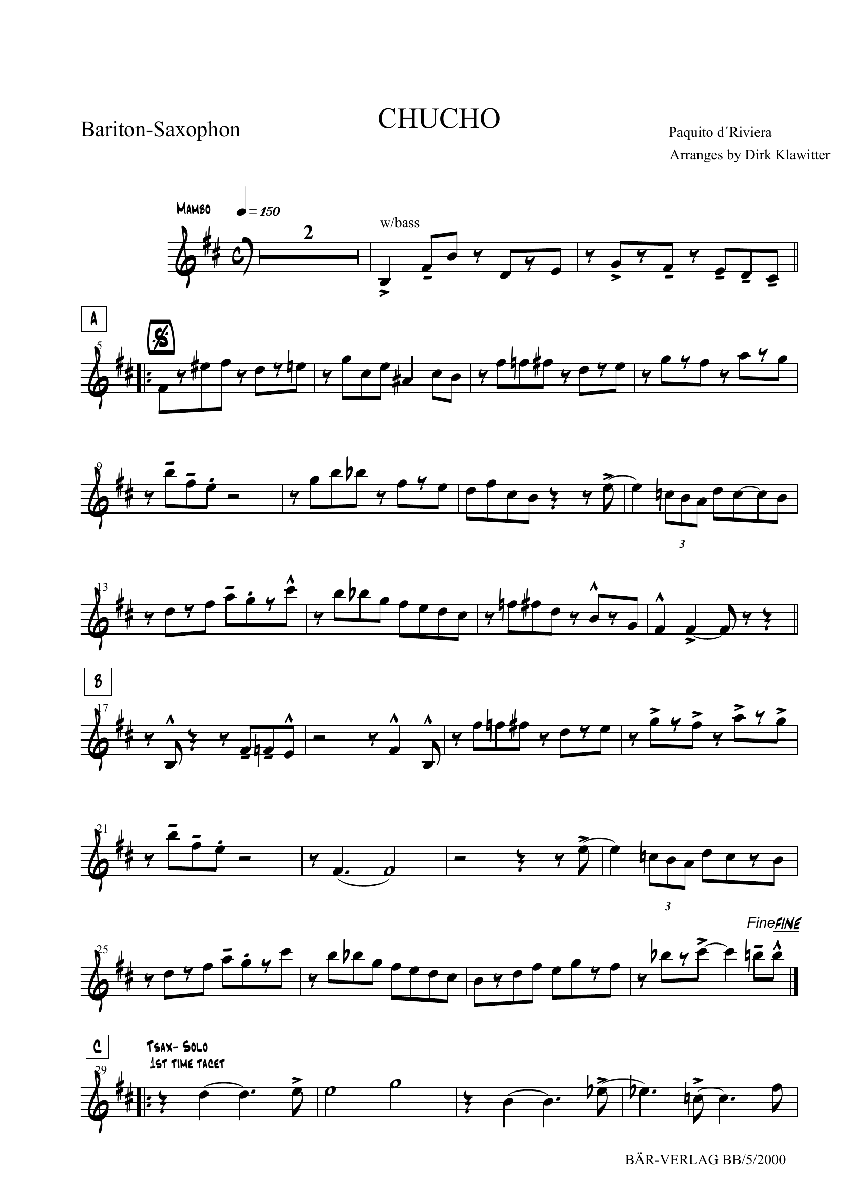 Chucho (P.Di Rivera) 1 Mambo