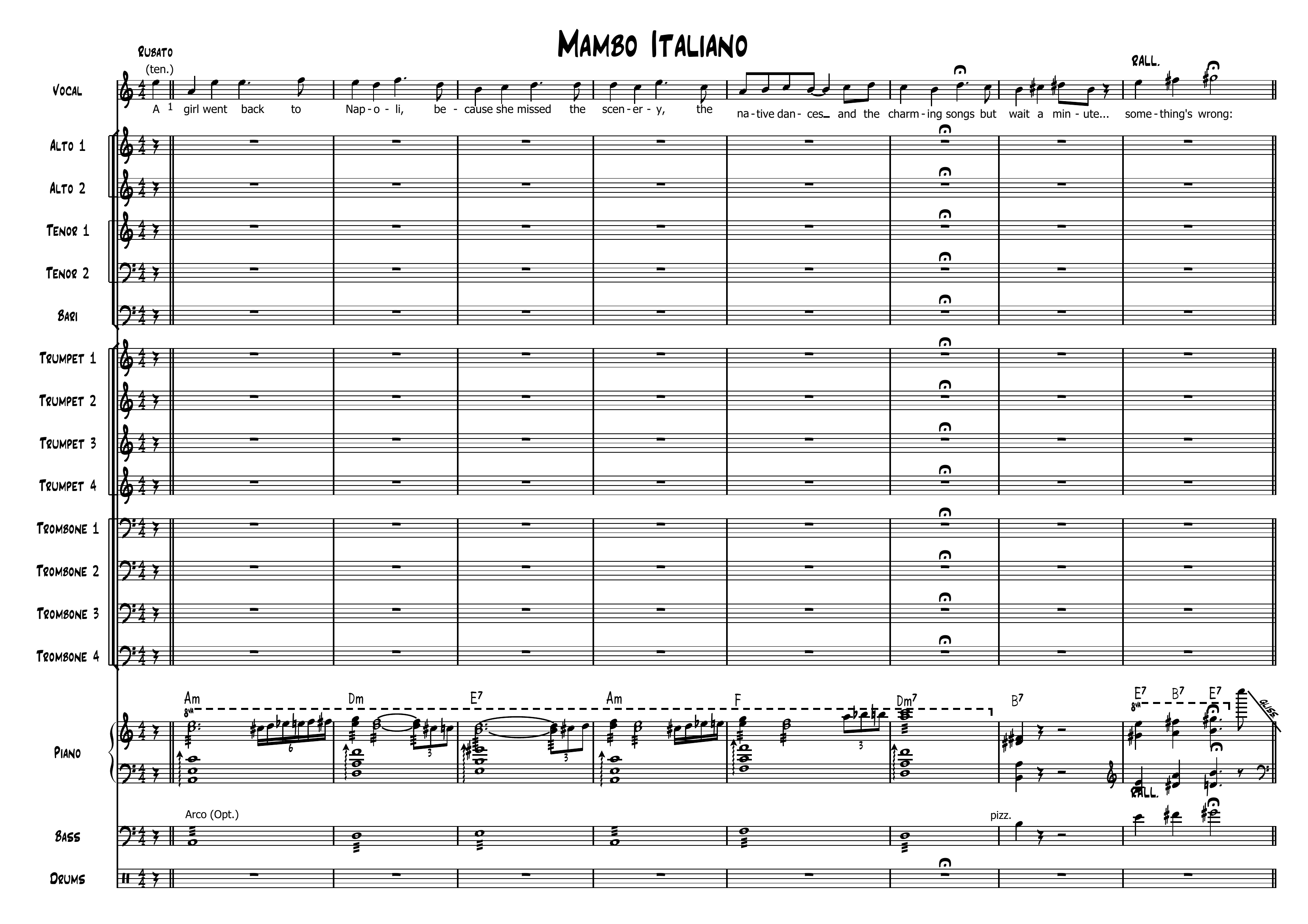 Mambo Italiano (Bob Merrill) voc.5443