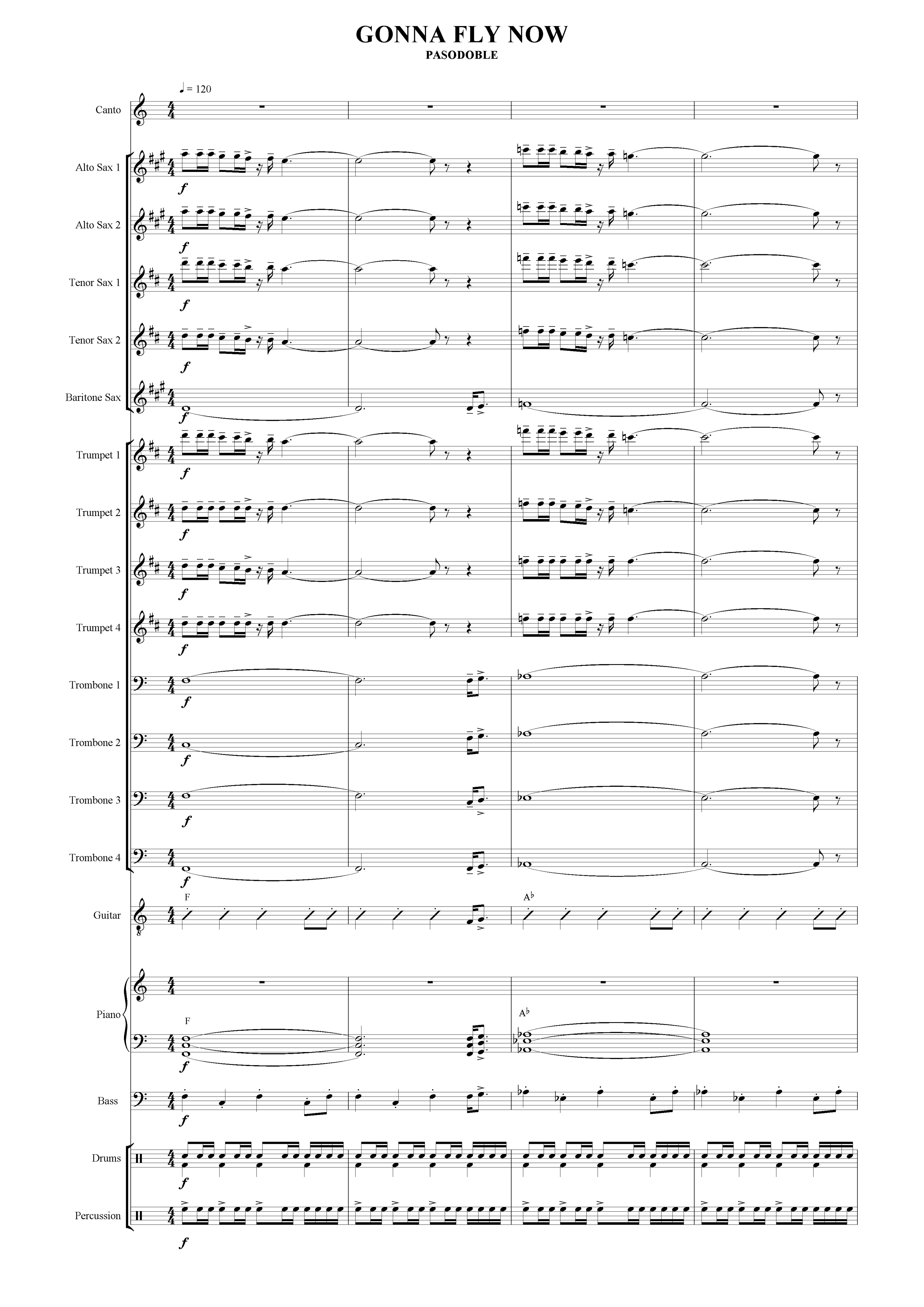 Gonna Fly Now (B.Myagkov) Pasodoble