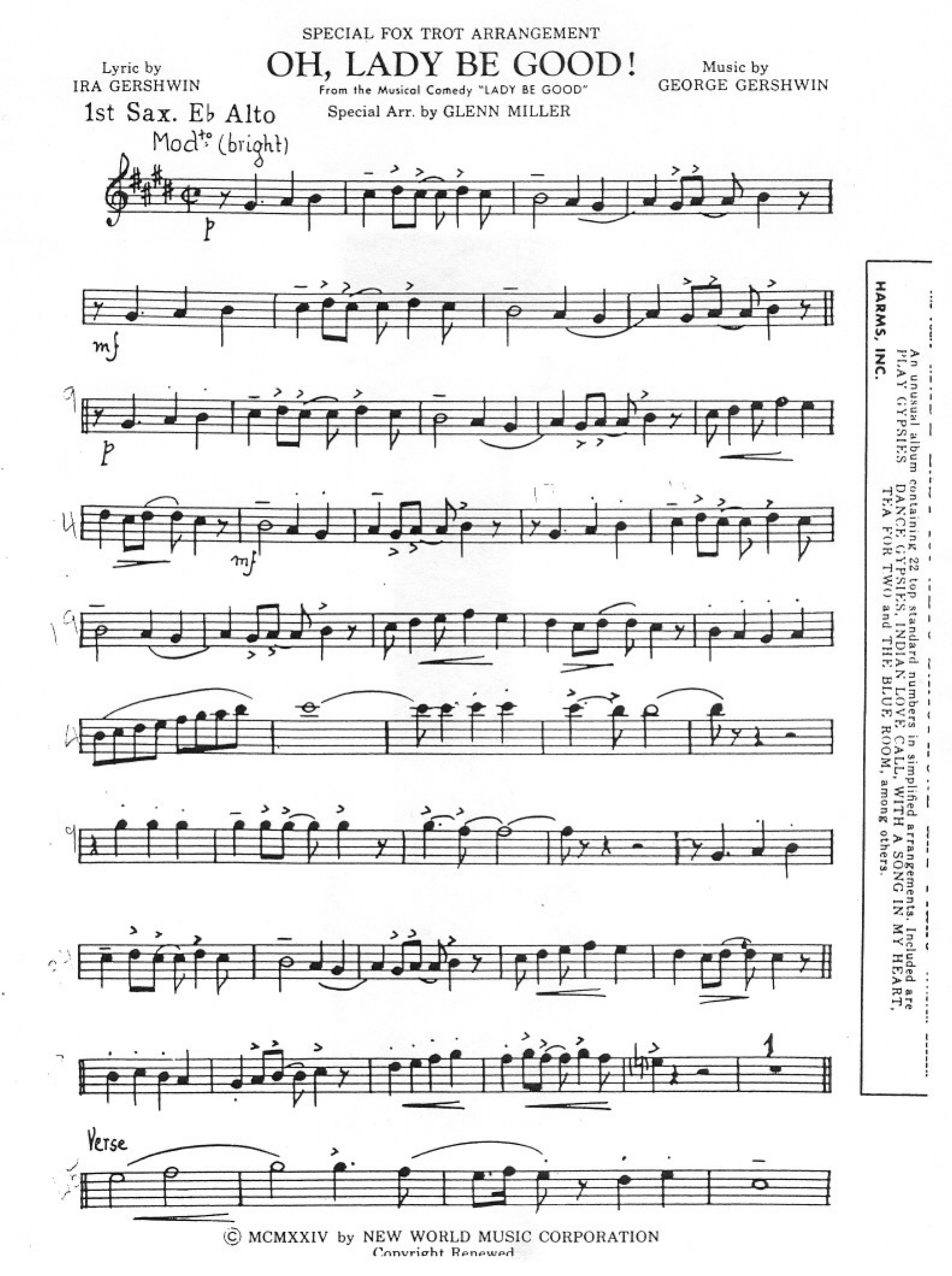 Oh, Lady Be Good (G.Miller) 1