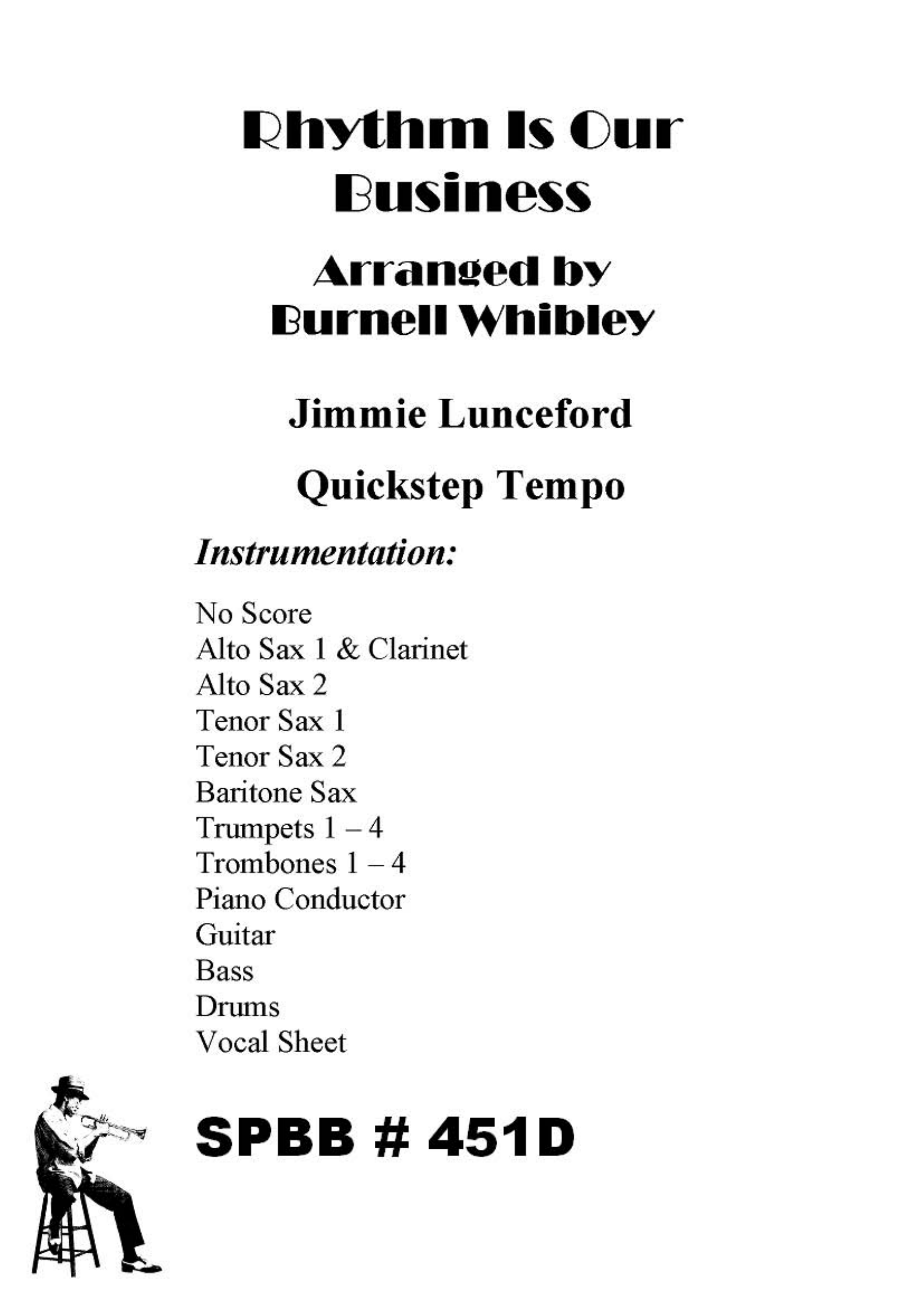 Rhythm Is Our Business (B.Whibley)