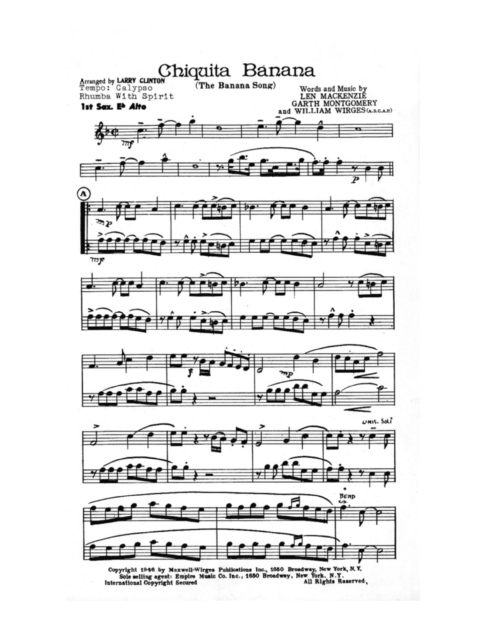 Chiquita Banana (L.Clinton)