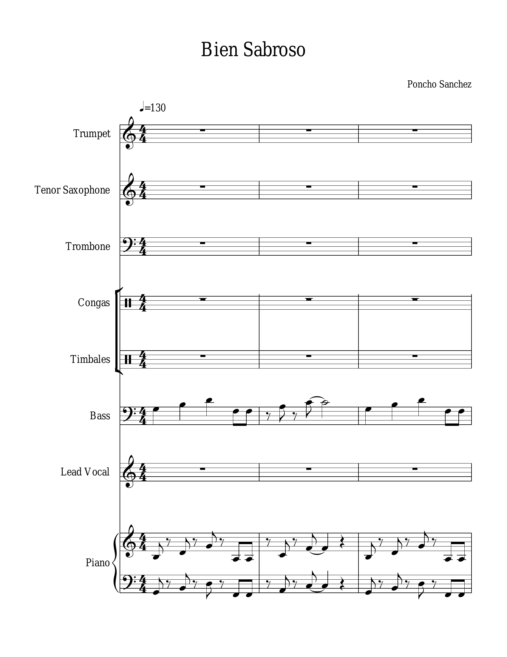 Bien Sabroso (P.Sanchez) salsa