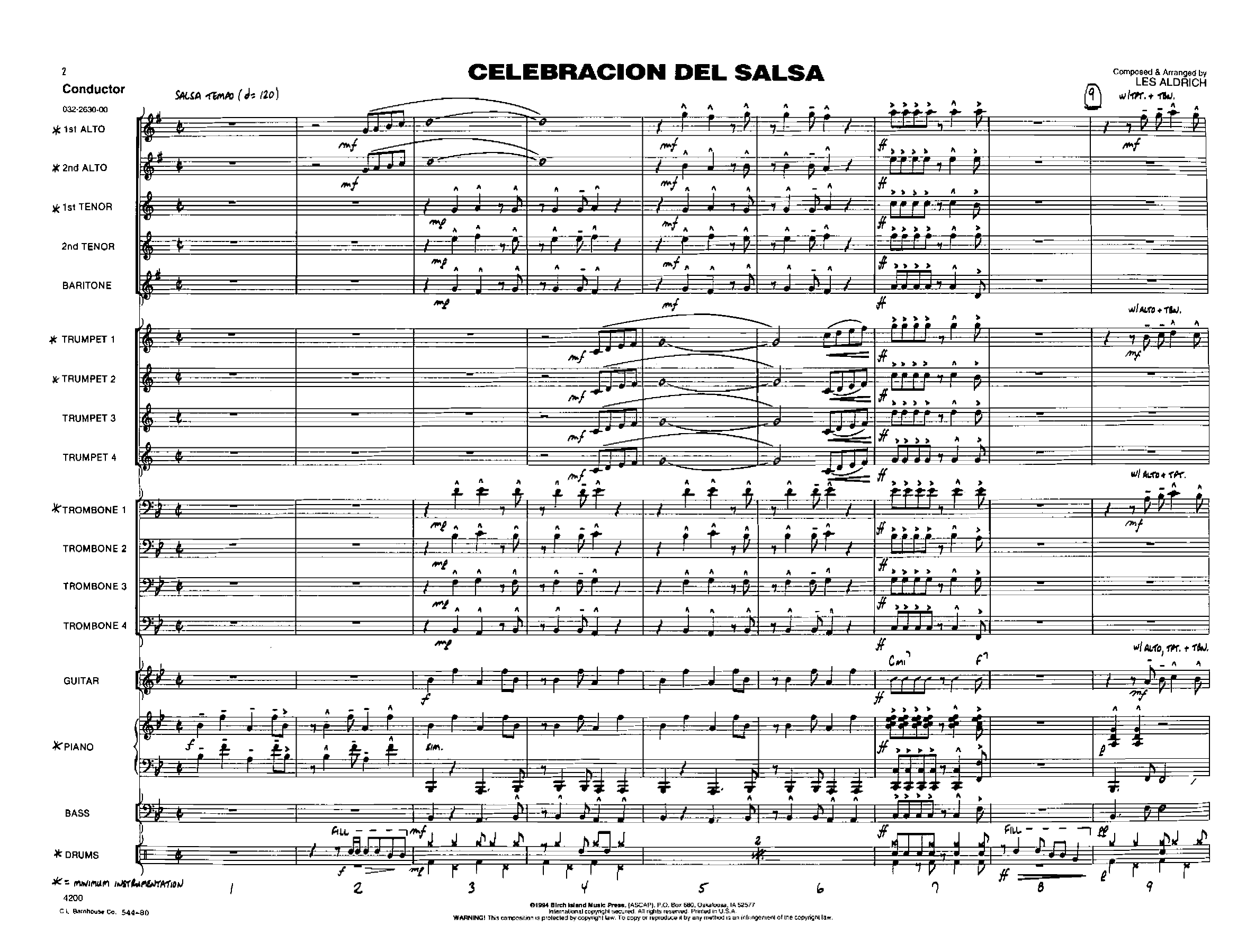 Celebracion Del Salsa (L.Aldrich) salsa