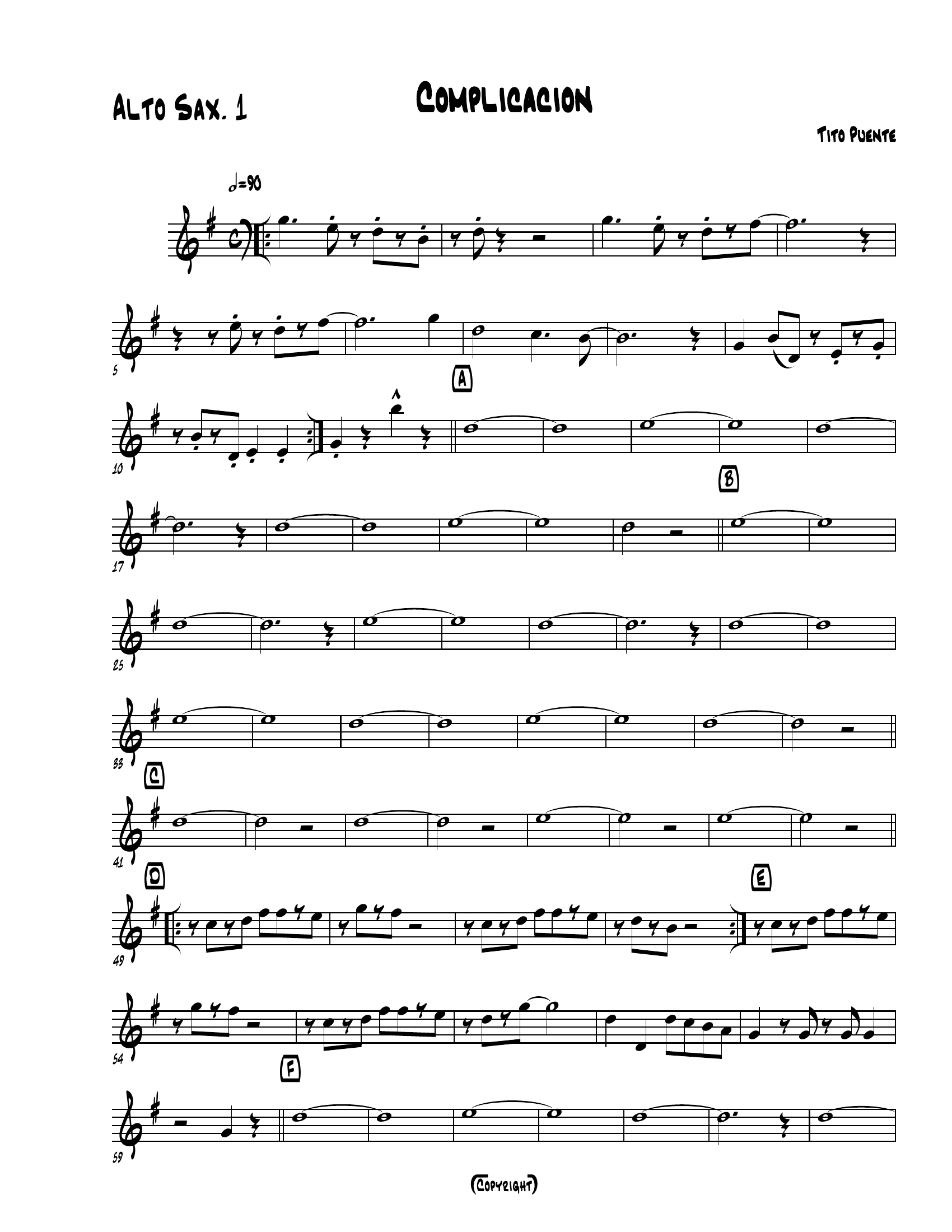 Complicacion (T.Puente) Vardaros