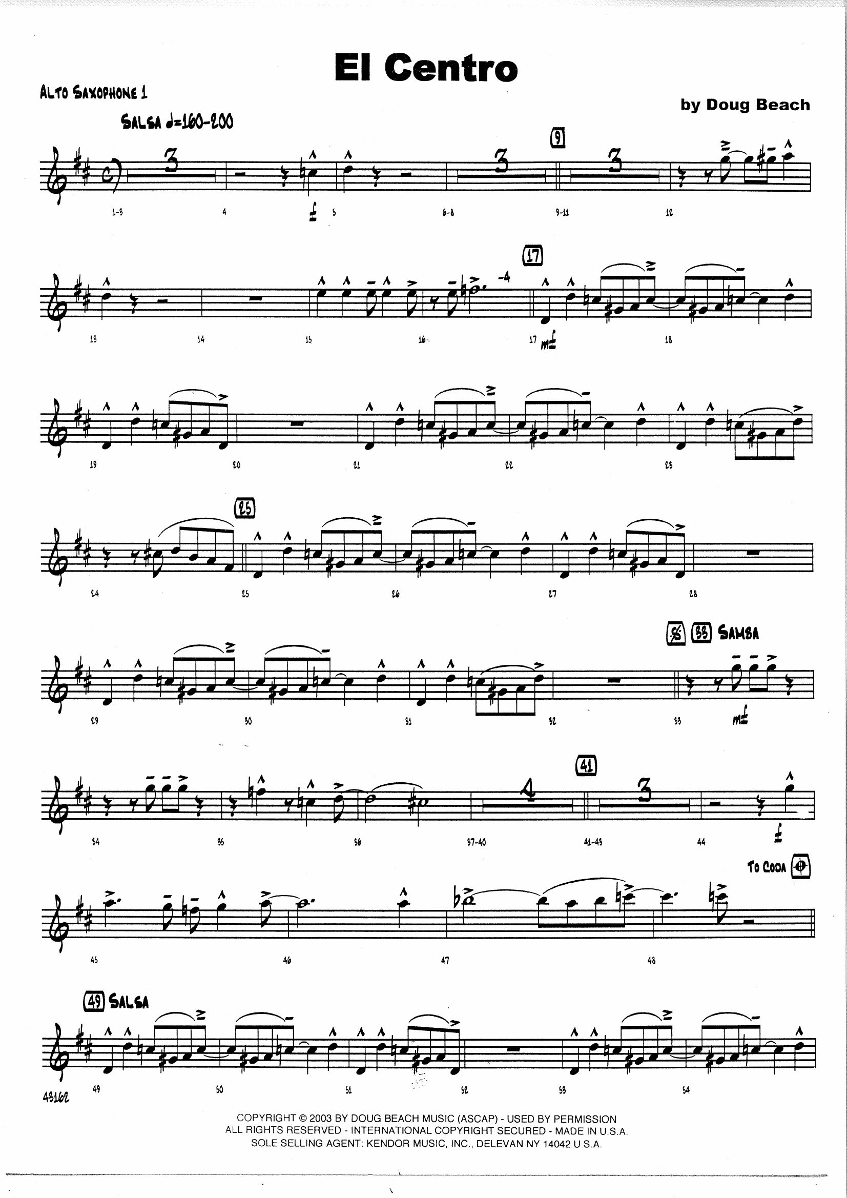 El Centro (D.Beach) salsa