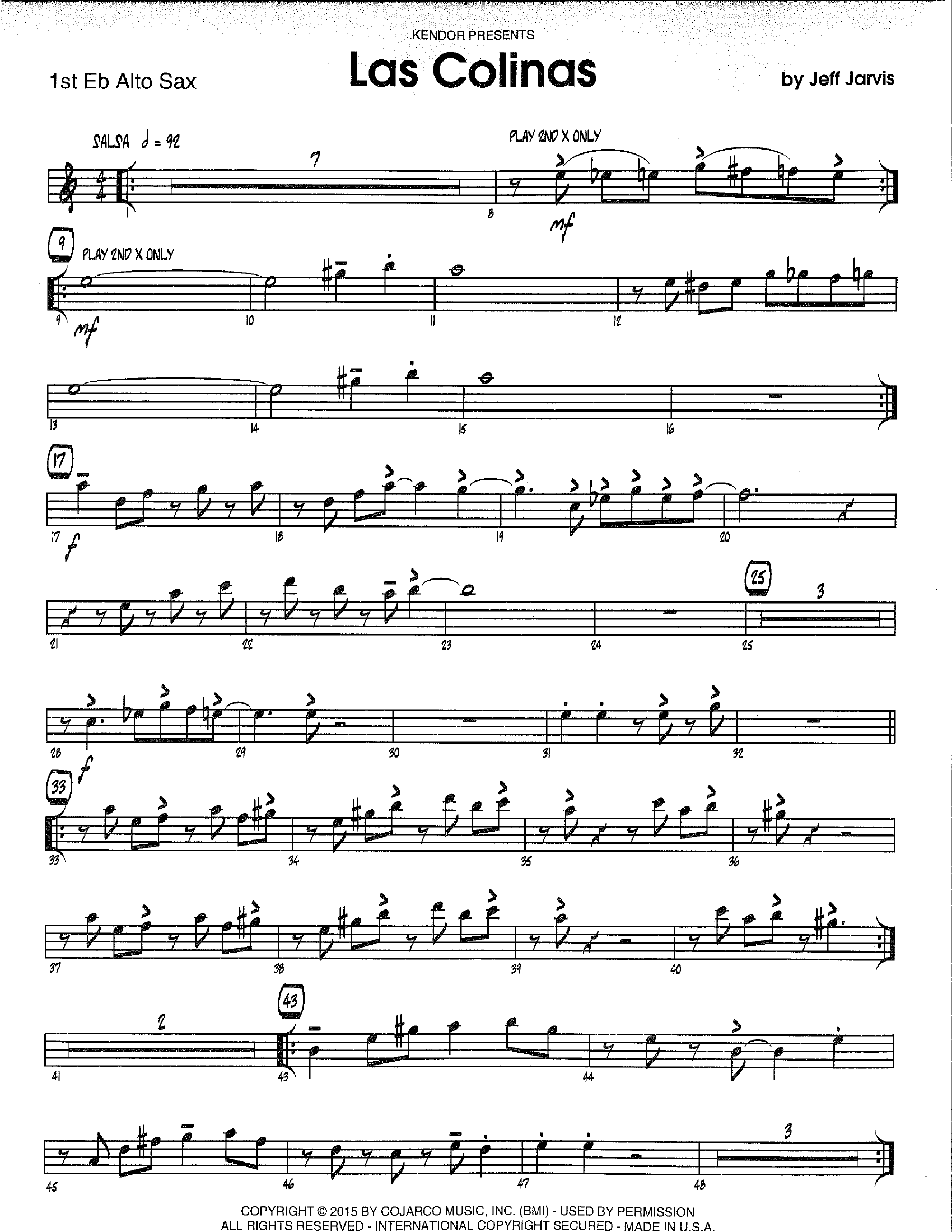 Las Colinas (J.Jarvis) salsa