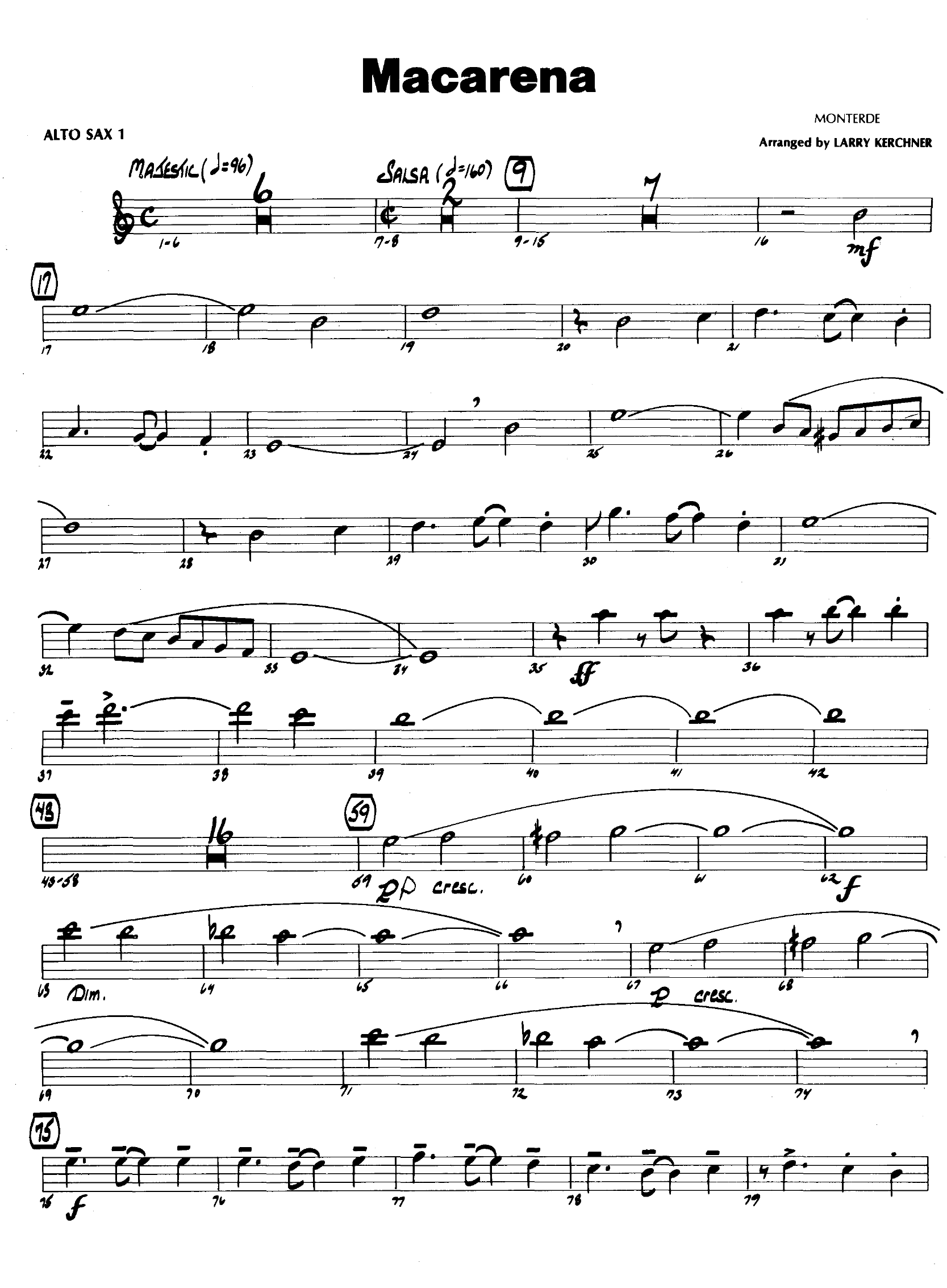 Macarena (L.Kerchner) salsa