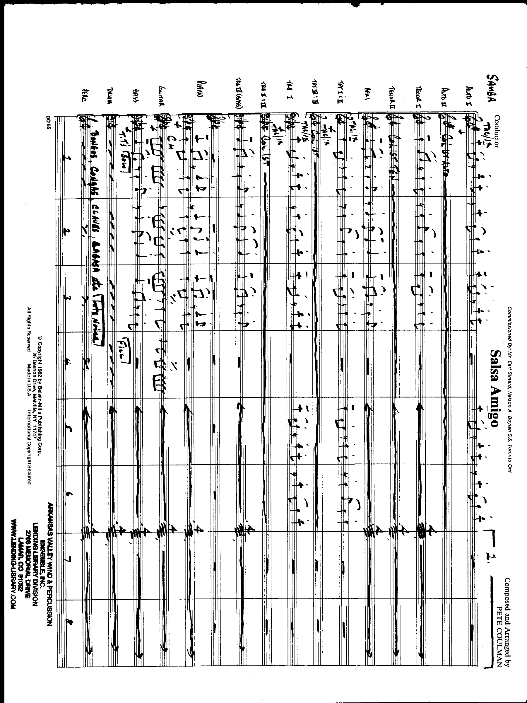 Salsa Amigo (P.Coulman) salsa